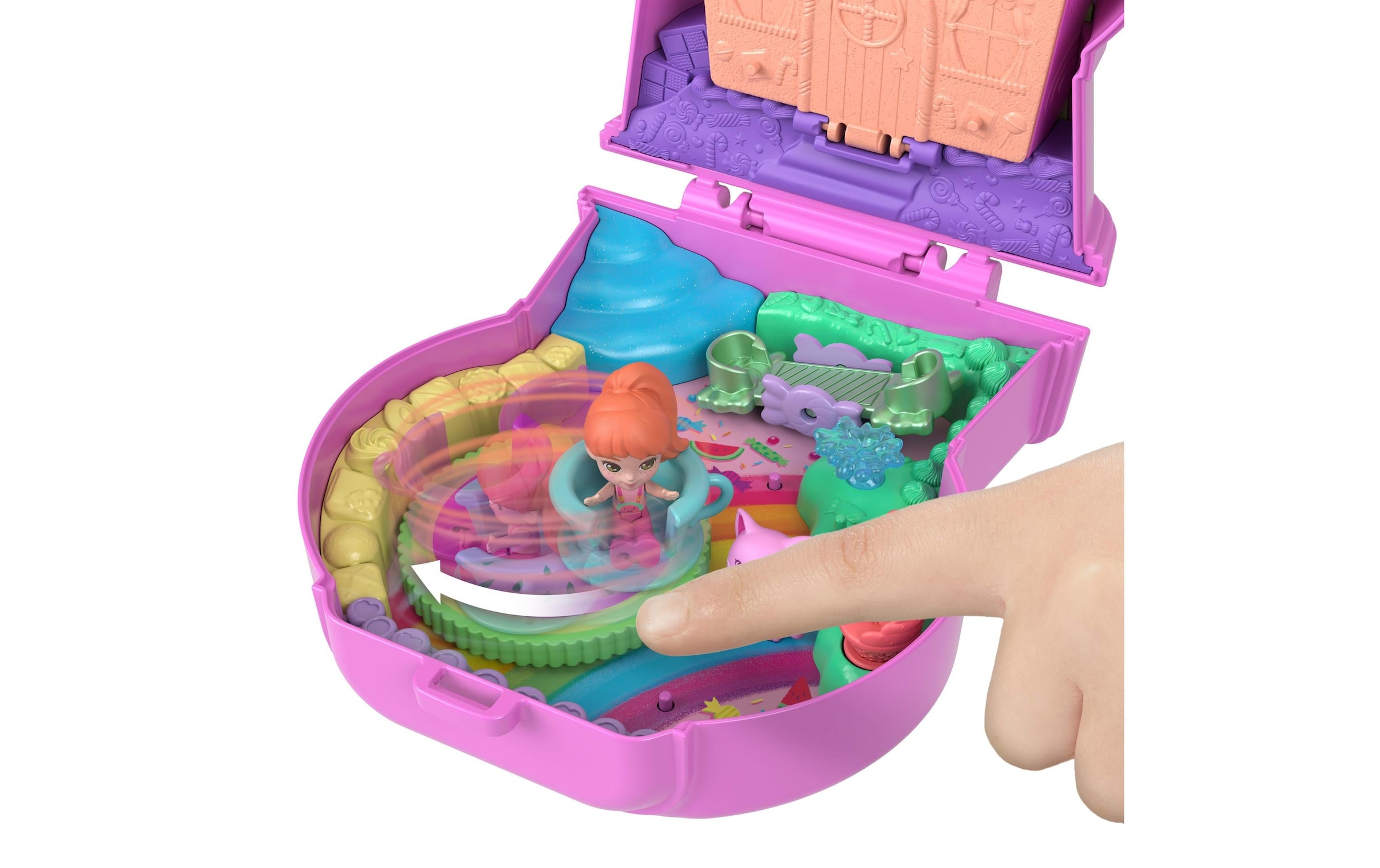 Polly Pocket Monde de jeu »Wassermelone- Kaugummi Schatulle«