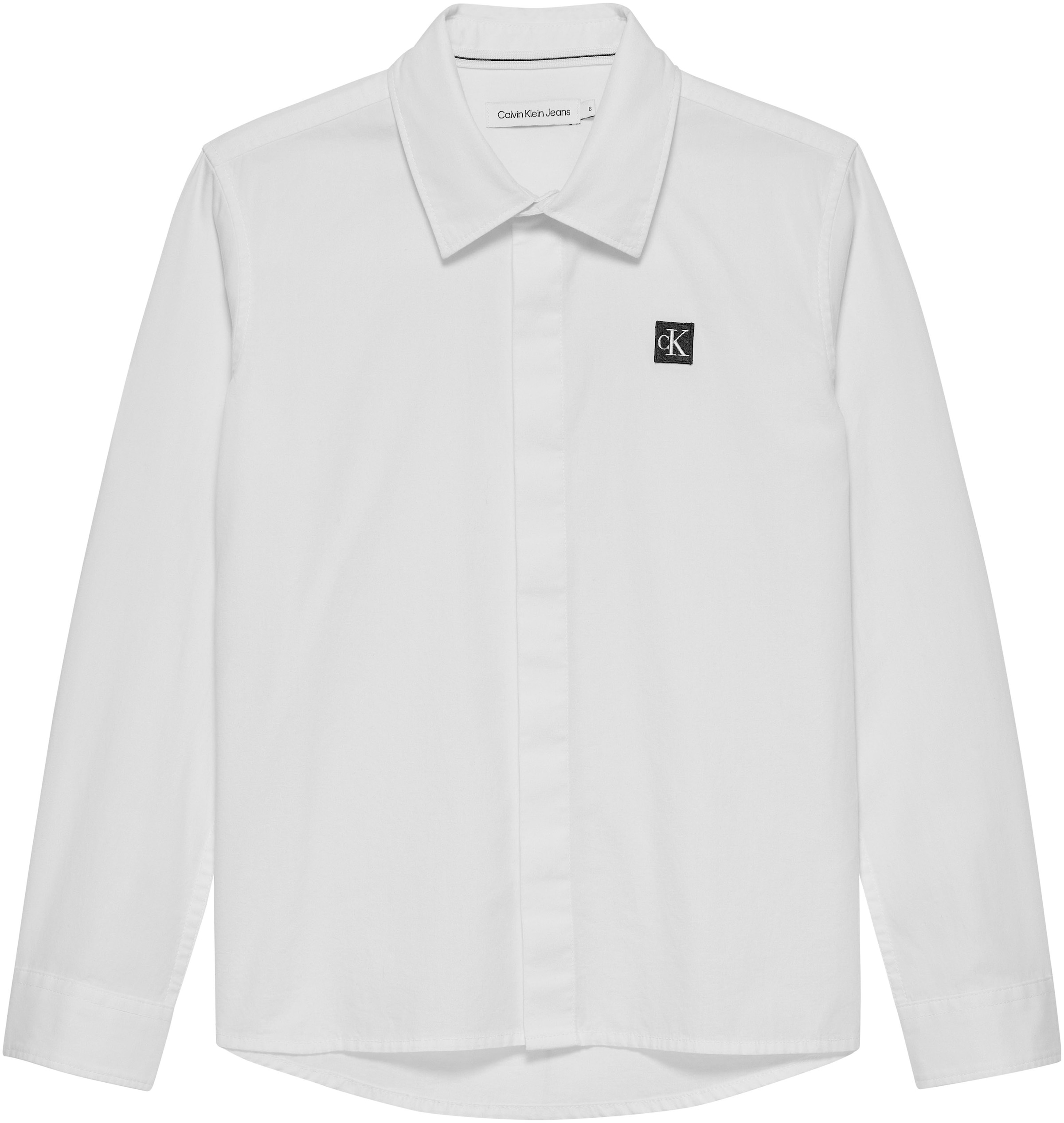 ♕ Calvin Klein Jeans Langarmhemd »CEREMONY POPLIN SHIRT«, für Kinder bis 16  Jahre versandkostenfrei auf