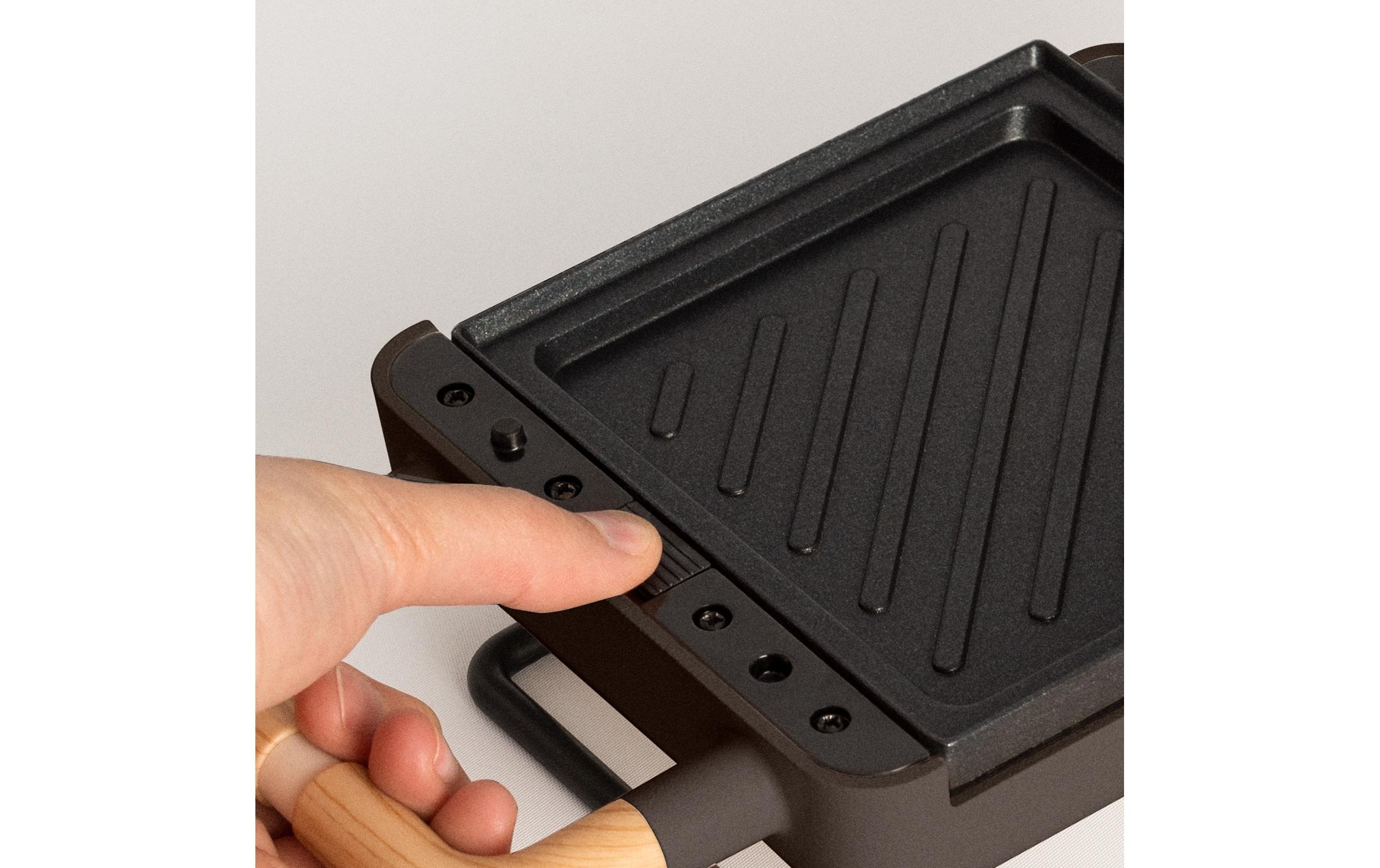Waffeleisen »Stone 2 in 1 Compact«, 800 W