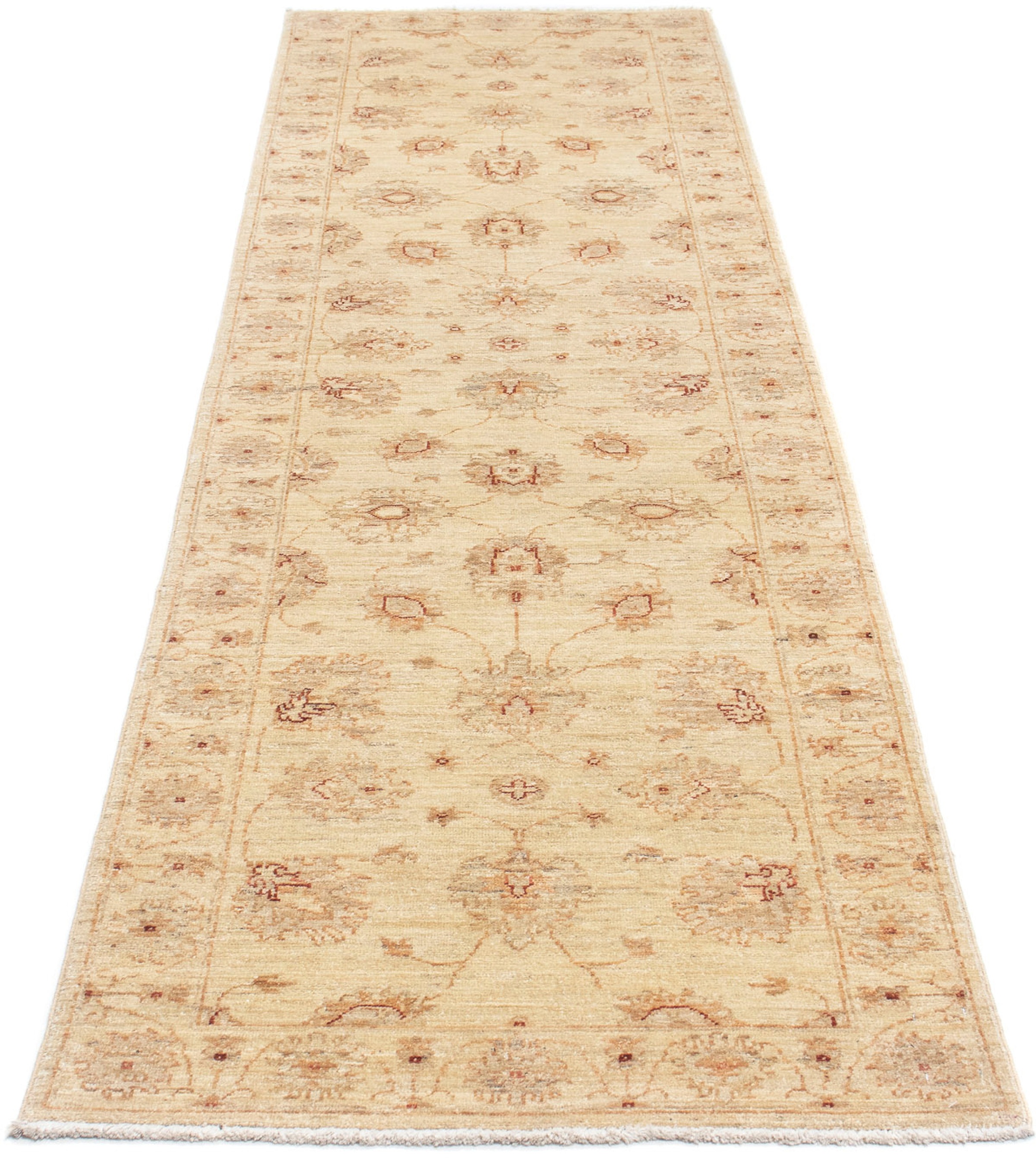 Image of morgenland Orientteppich »Ziegler - 293 x 78 cm - beige«, rechteckig, 6 mm Höhe, Wohnzimmer, Handgeknüpft, Einzelstück mit Zertifikat bei Ackermann Versand Schweiz