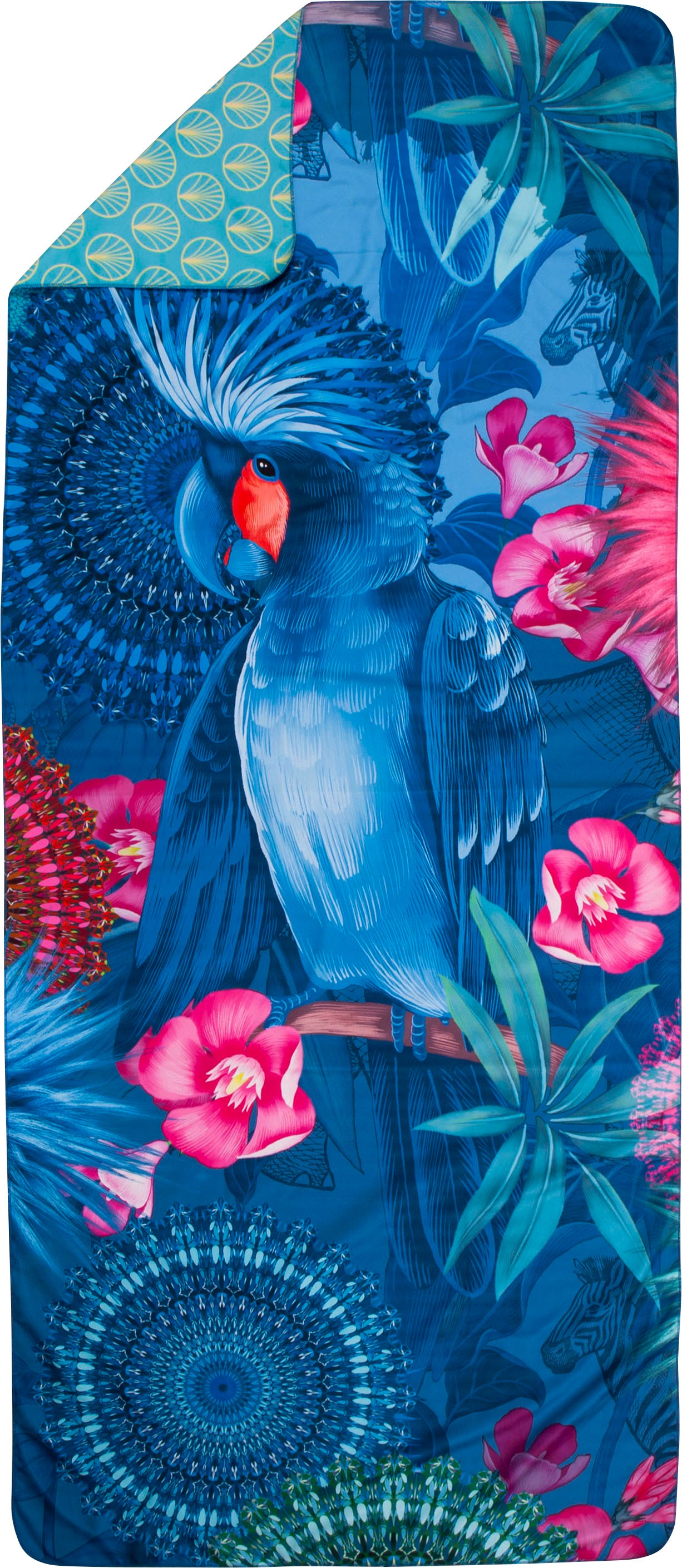 Image of hip Strandtuch »Ofelia«, (1 St.), mit Mandala, Blumen & Vogel bei Ackermann Versand Schweiz