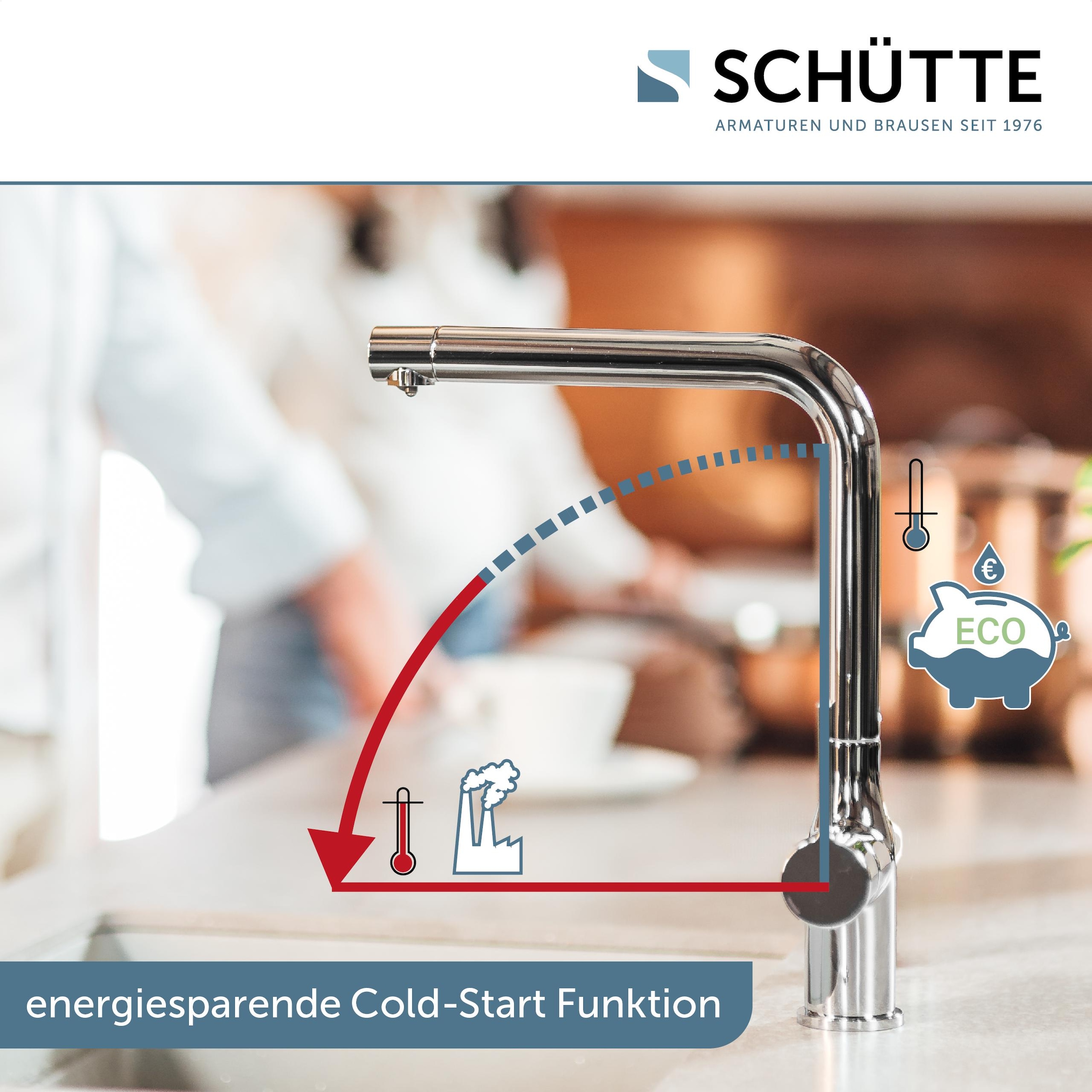 Schütte Robinet d'évier »AQUASTAR PRO« avec système de filtration pour eau potable, fonction Cold-Start pratique