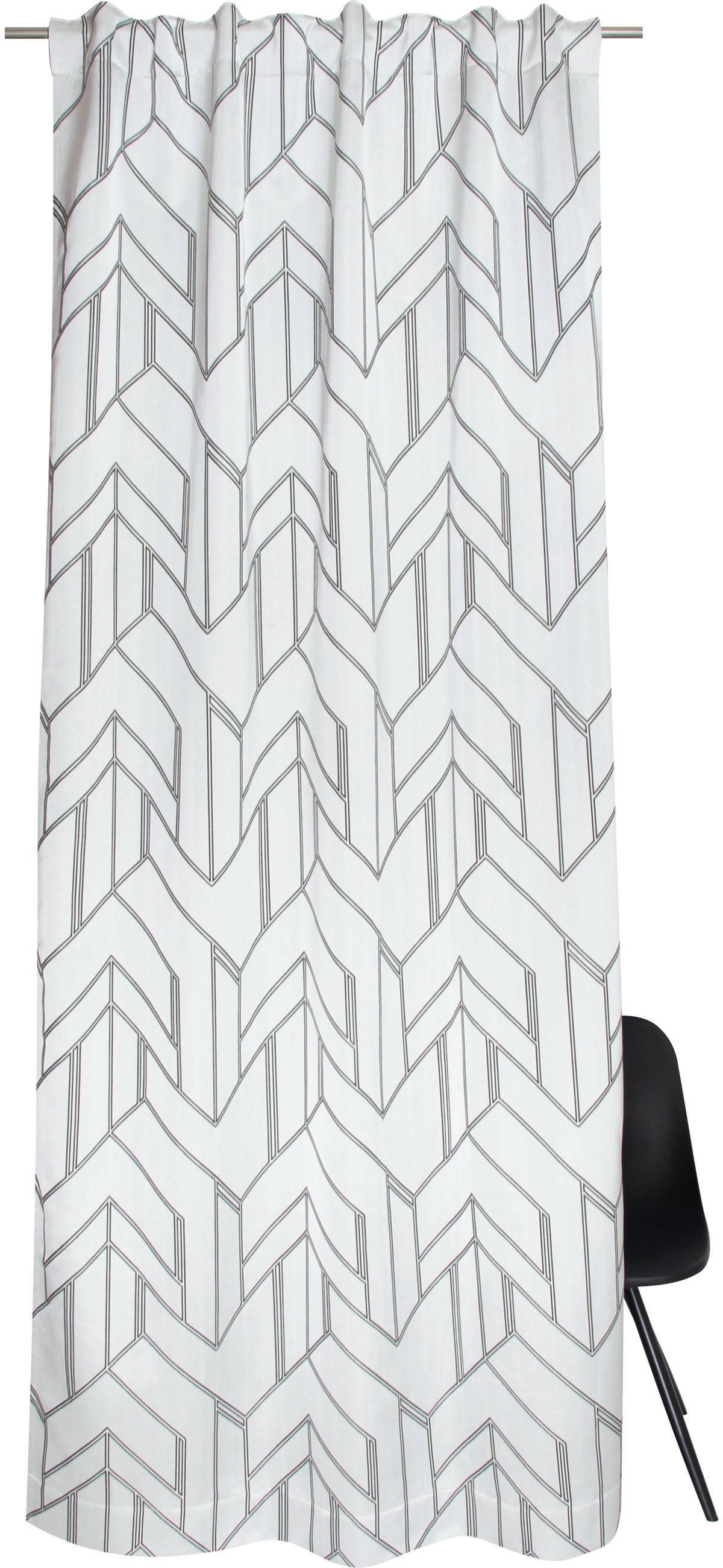 Image of SCHÖNER WOHNEN-Kollektion Vorhang »Elian«, (1 St.), mit graphischem Dessin bei Ackermann Versand Schweiz
