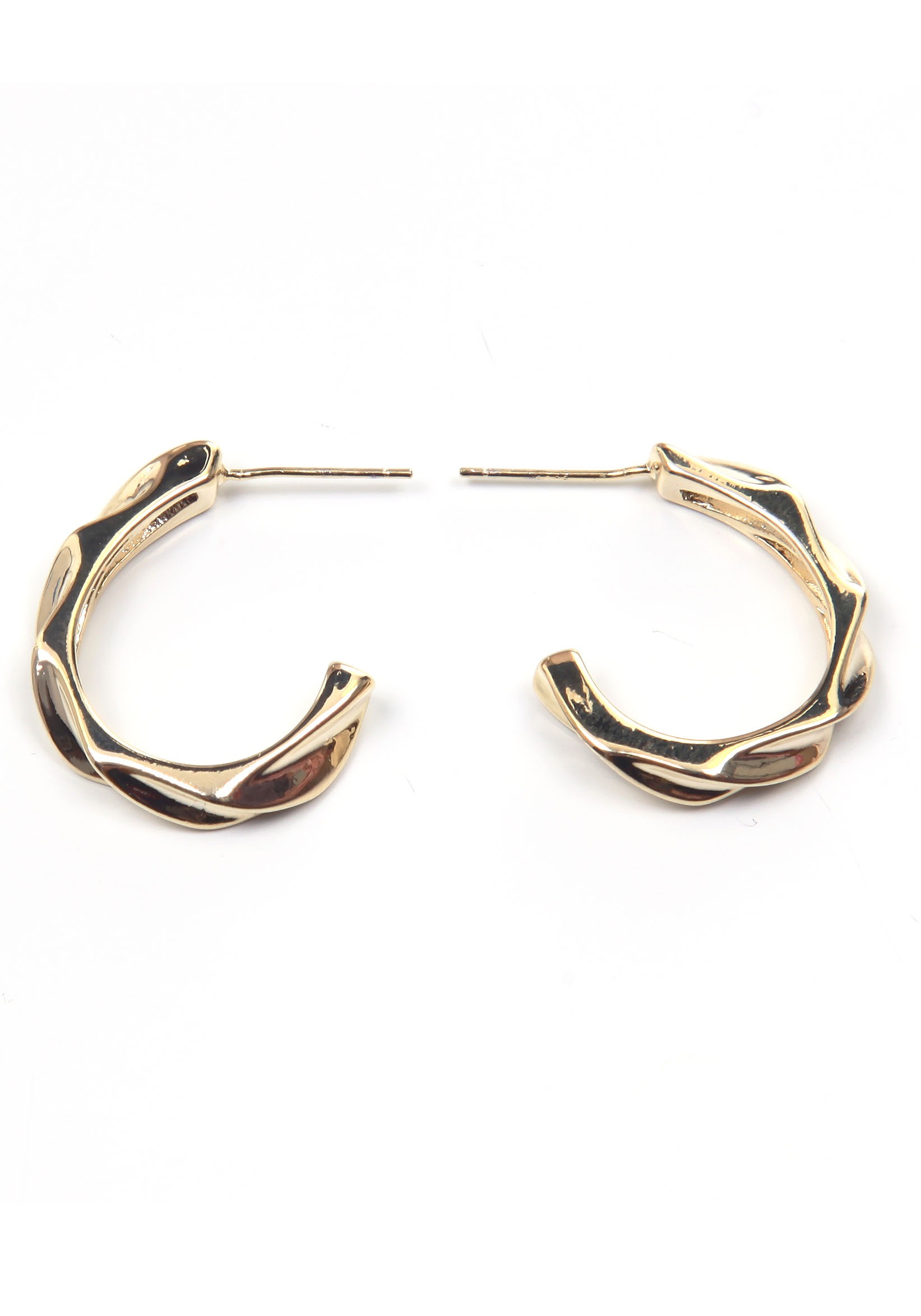 Image of J.Jayz Paar Creolen »dezent, geschwungen, gedreht« bei Ackermann Versand Schweiz