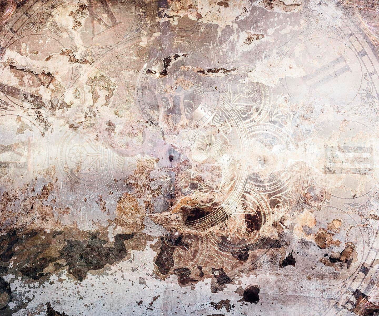 Image of Komar Vliestapete "Digitaldruck Vlies - Time - Grösse 300 x 250 cm" bedruckt glatt Wohnzimmer, Schlafzimmer