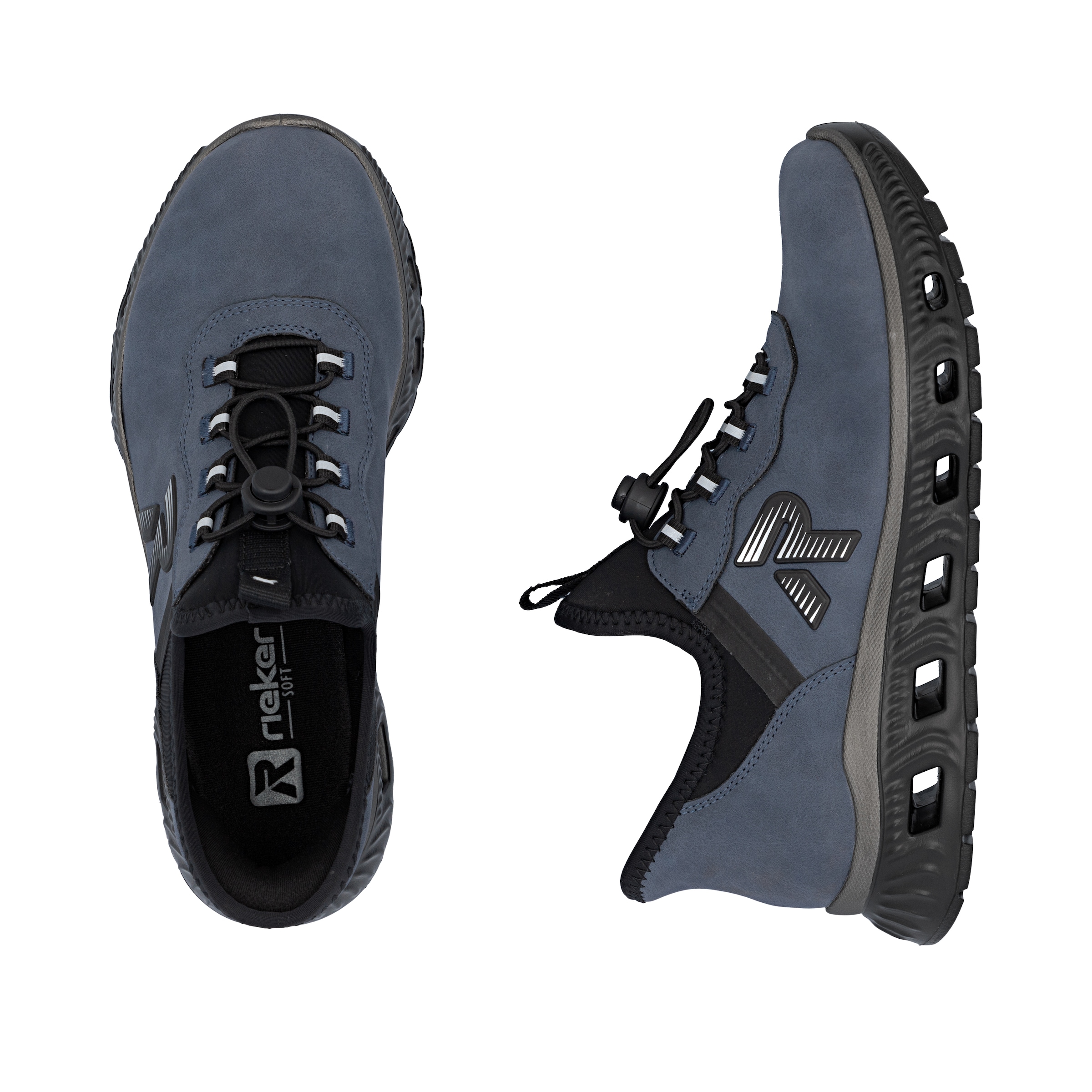 Rieker Slip-On Sneaker »Ready2GO«  Schlupfschuh, Halbschuh, Freizeitsneaker mit Schnellverschluss