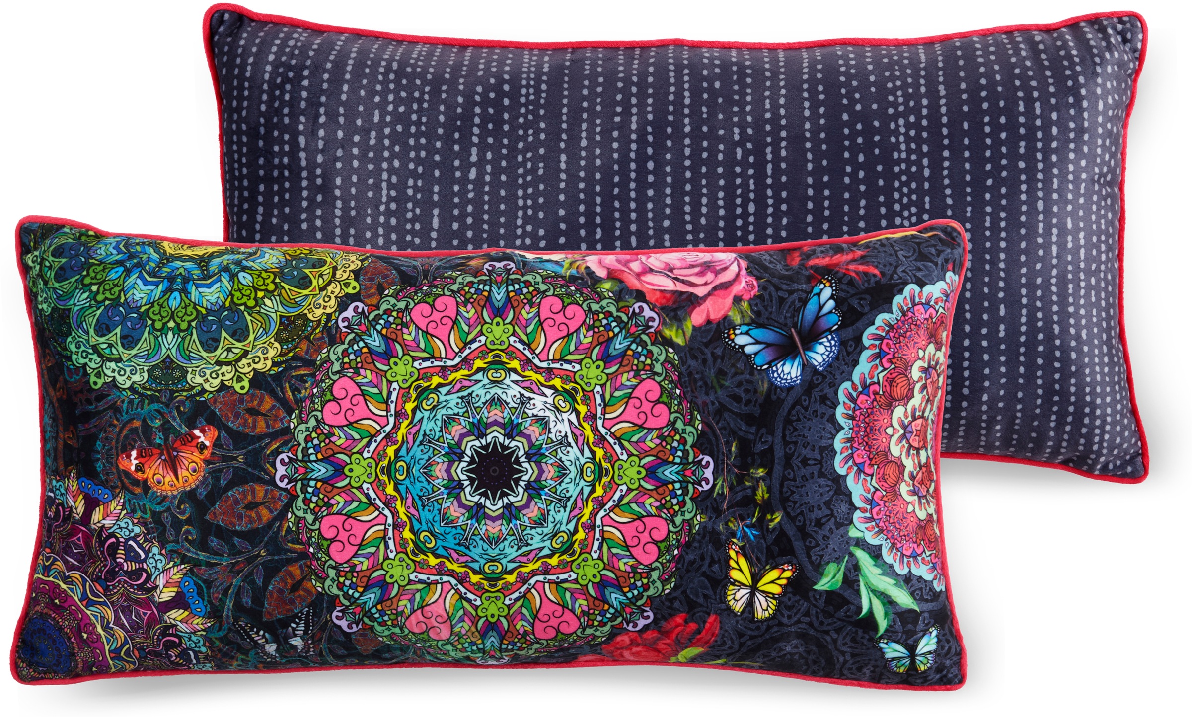 Image of hip Dekokissen »Abbra«, (1 St., 1 30 X 60 cm Dekokissen-Mit Biese), mit Mandala bei Ackermann Versand Schweiz