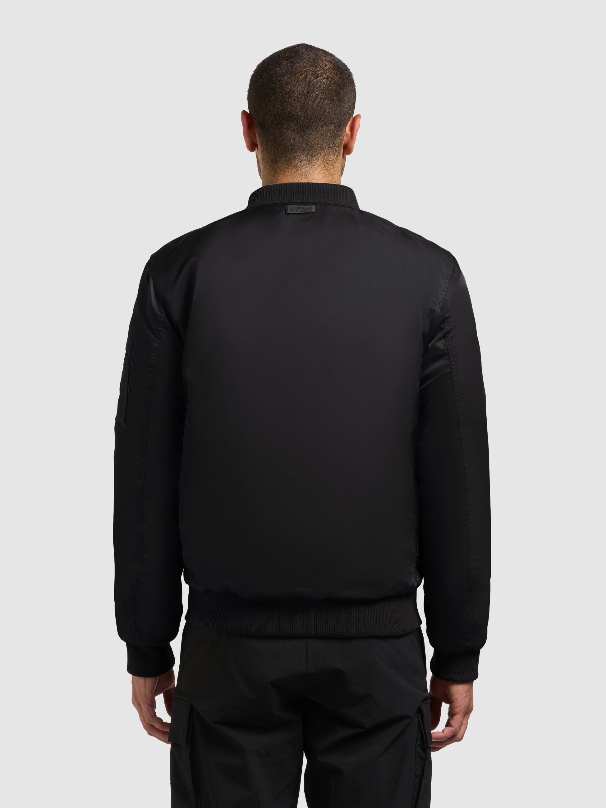 khujo Veste bomber »ADON« leicht glänzendes Material