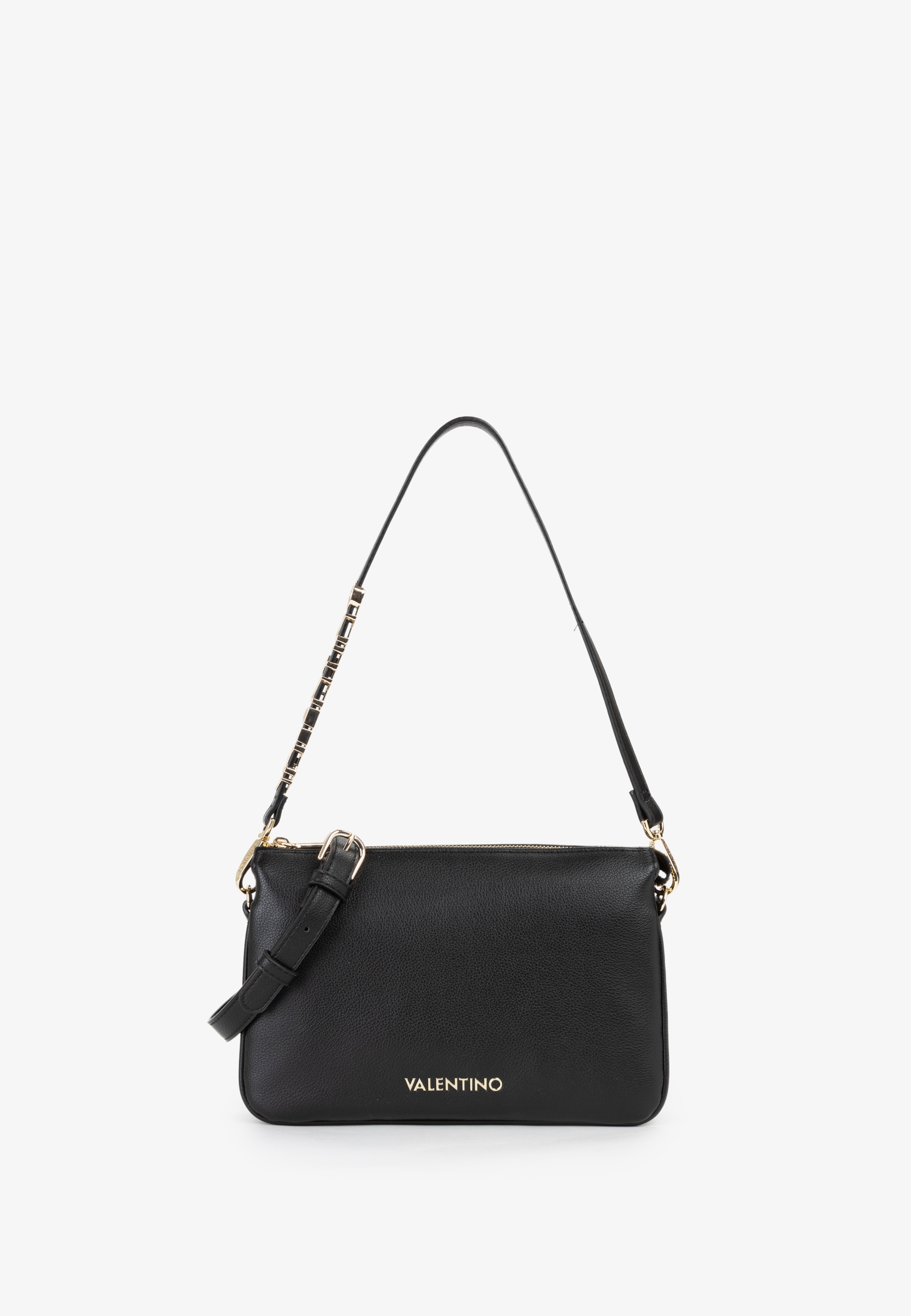 VALENTINO BAGS Sac à bandoulière »BARN« Damen Schultertasche, Crossbody mit Logo-Verzierung am Umhängeriemen