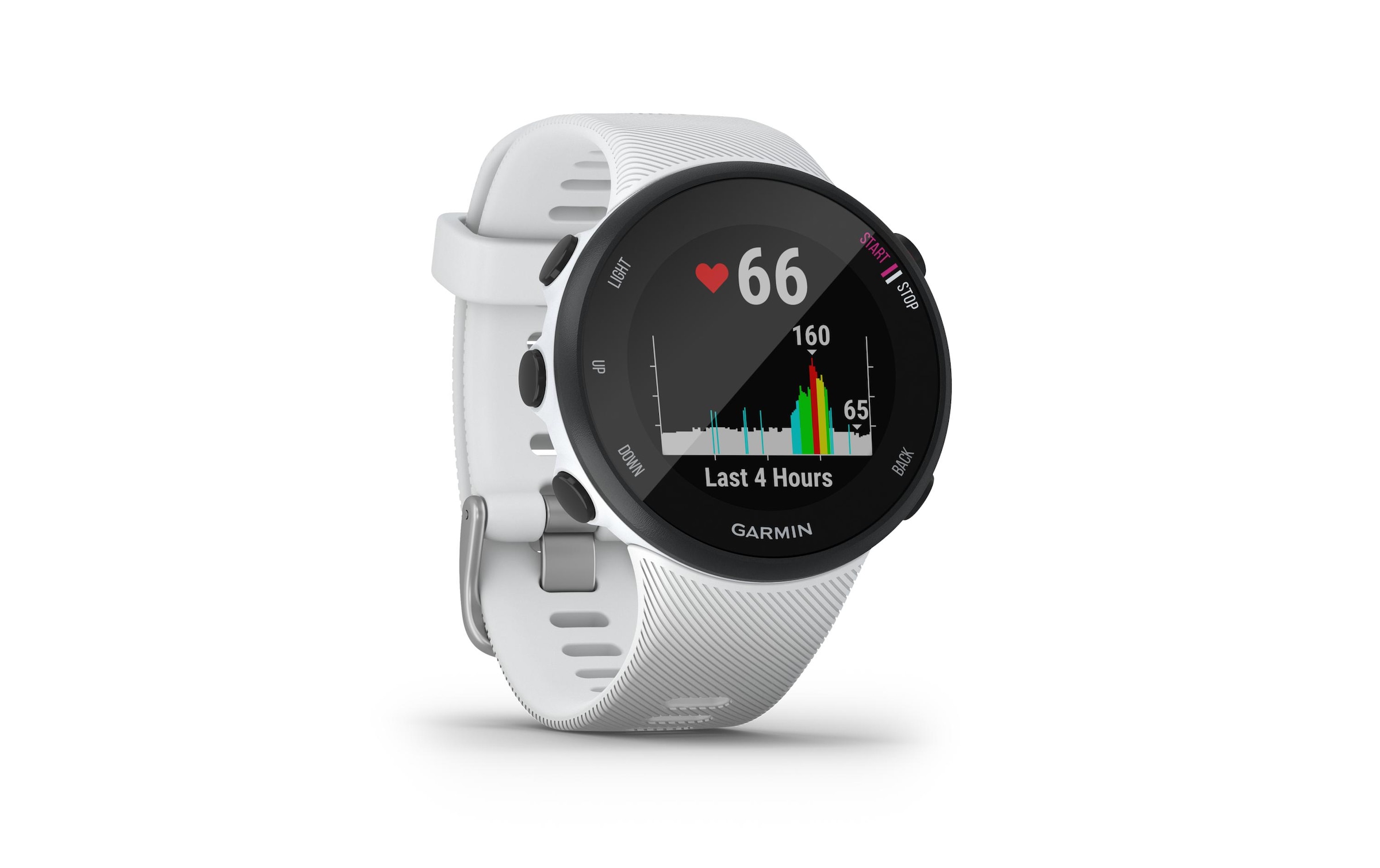 Garmin Fitnessuhr »GPS-Sportuhr Forerunner 45S Weiss«