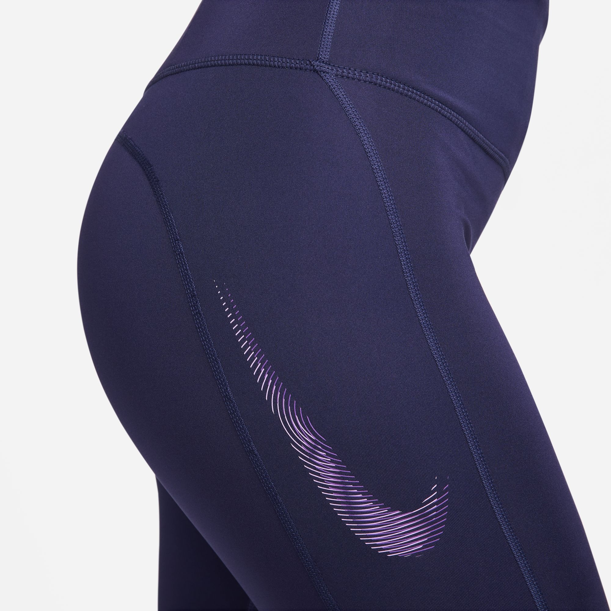 ♕ Nike Laufhose »FAST SWOOSH WOMEN\'S MID-RISE / LEGGINGS« versandkostenfrei  bestellen
