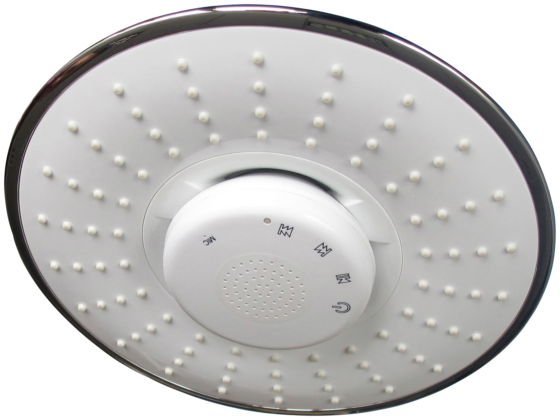 ADOB Regenduschkopf "Bluetooth" mit Bluetoothlautsprecher für Musik oder Telefon
