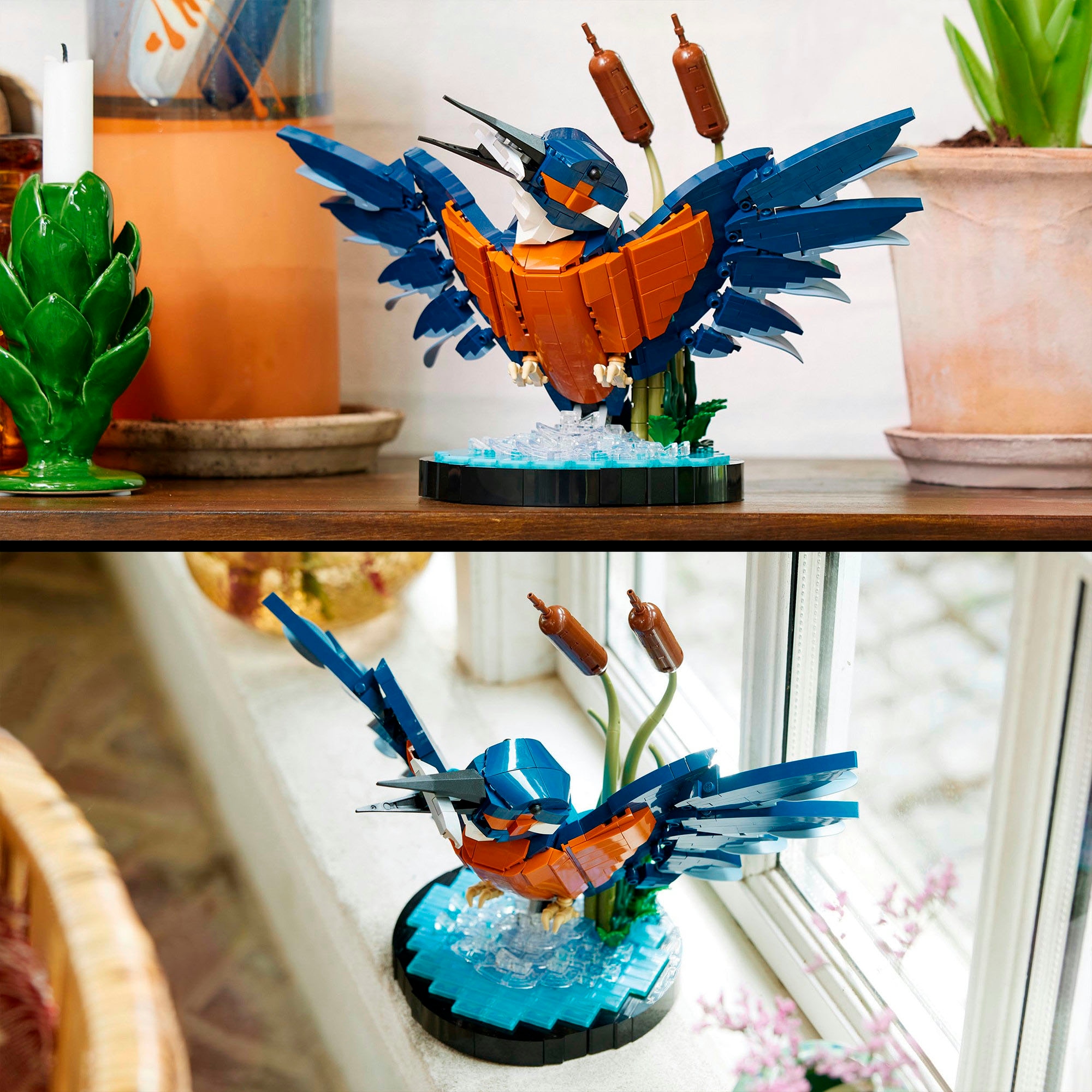 LEGO® Konstruktionsspielsteine »Eisvogel (10331), LEGO Icons« Made in Europe