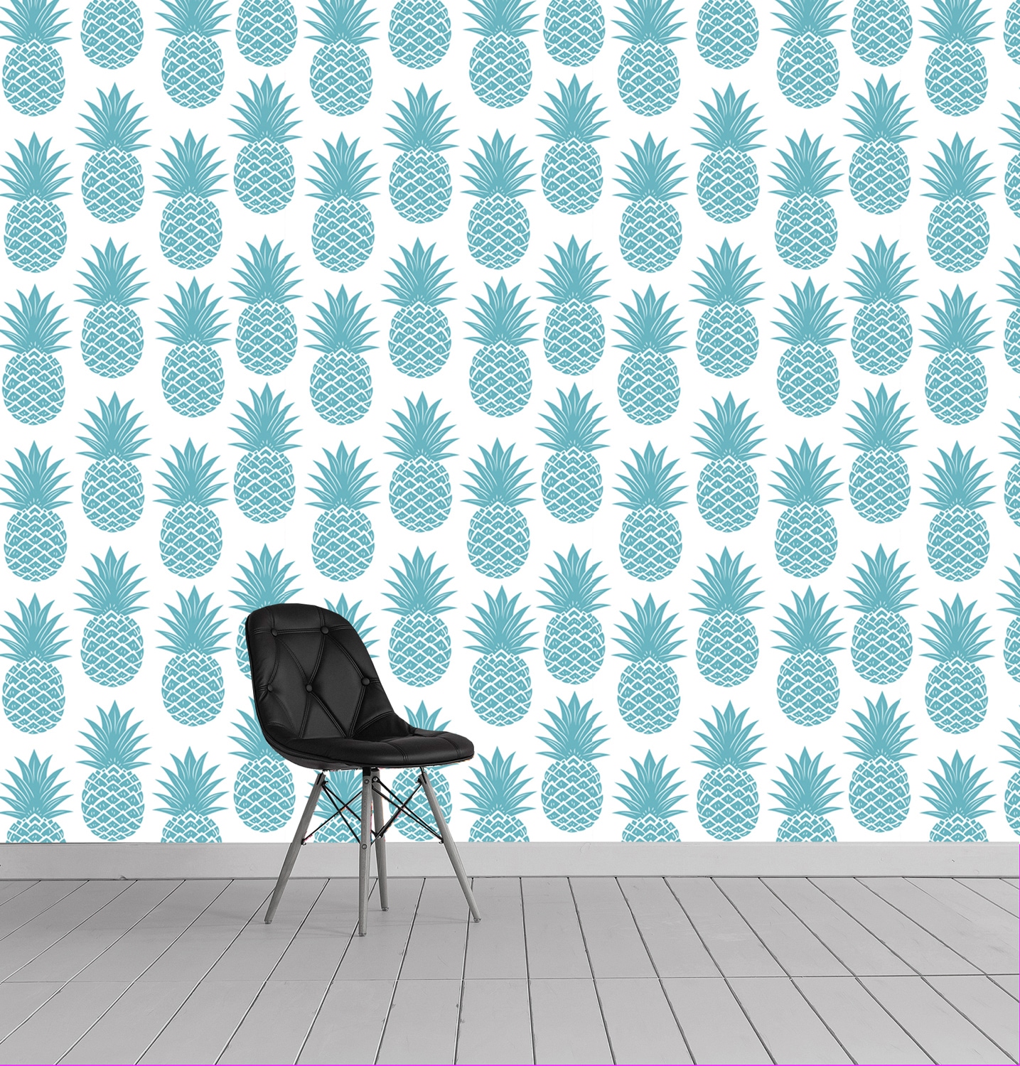 queence Vinyltapete »Tamsin«, bedruckt-tropisch, 90x250cm, selbstklebend, kinderleichte Anbringung, Sticker
