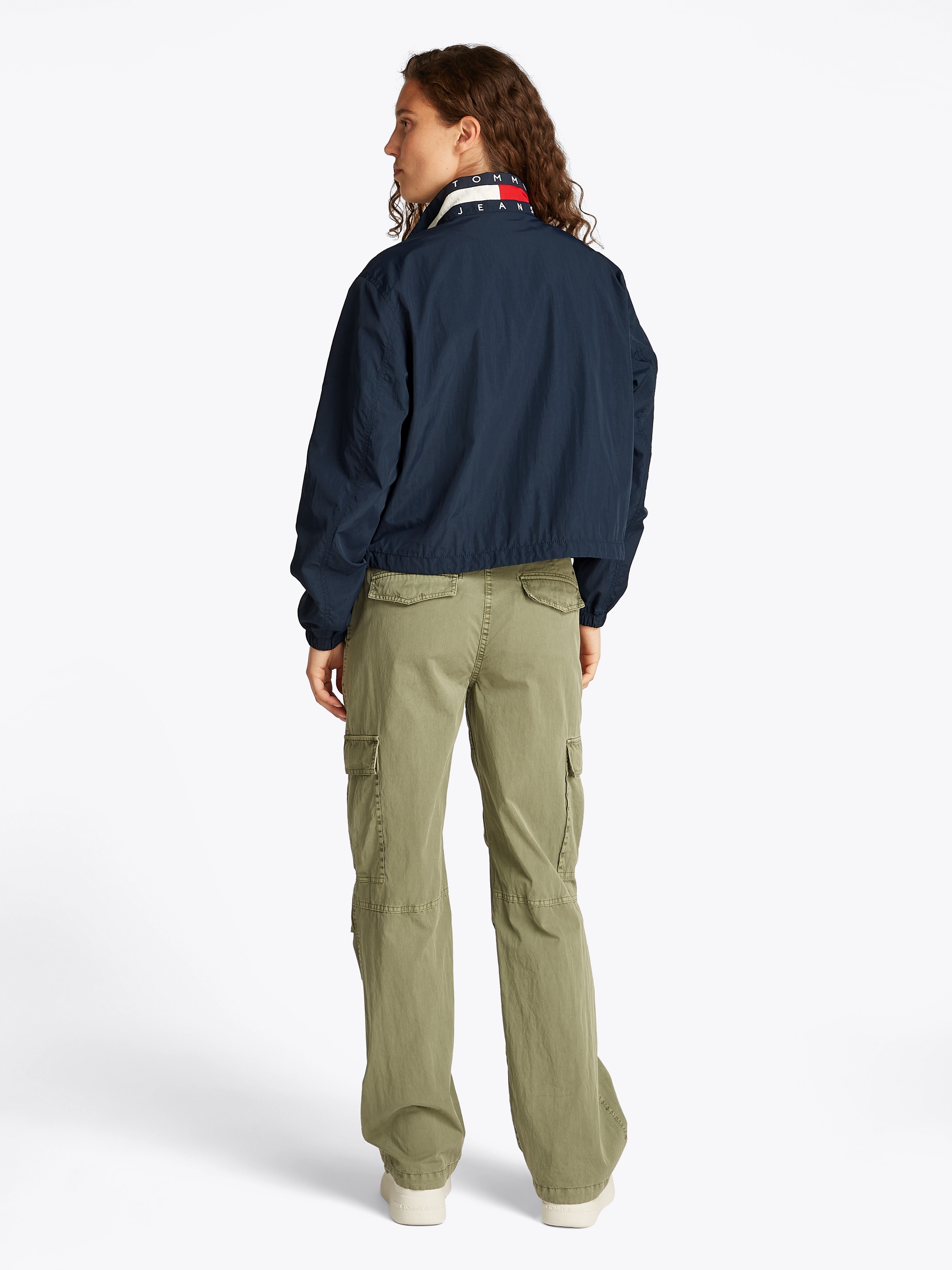 Tommy Jeans Curve Windbreaker »TJW ESSENTIAL JACKET EXT«, in Grossen Grössen