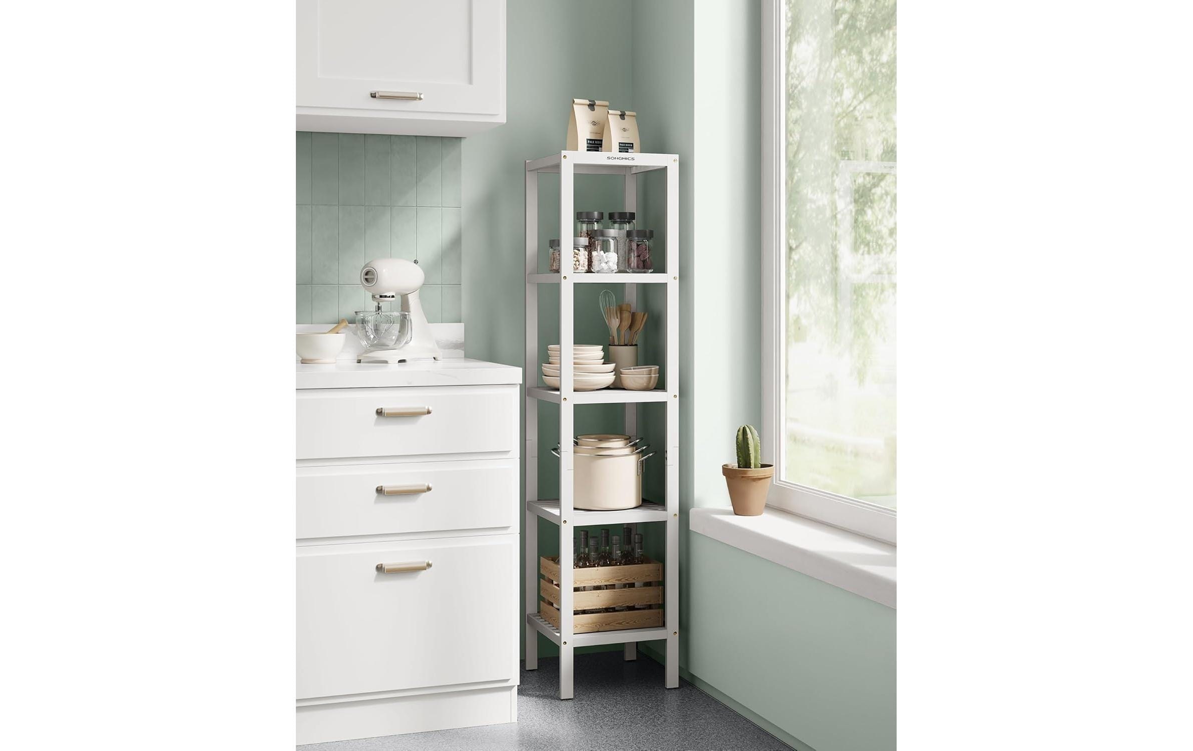 SONGMICS Regal »mit 5 Ebenen 33 x 33 x 146 cm«