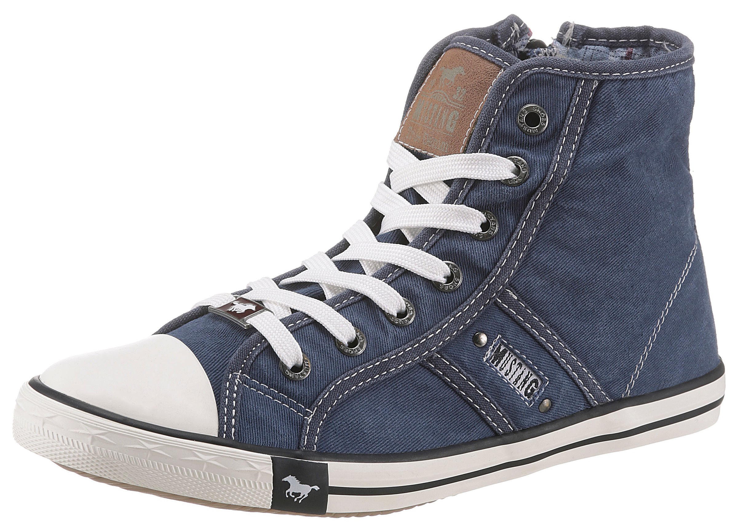 Image of Mustang Shoes Sneaker, mit Label in der Laufsohle bei Ackermann Versand Schweiz