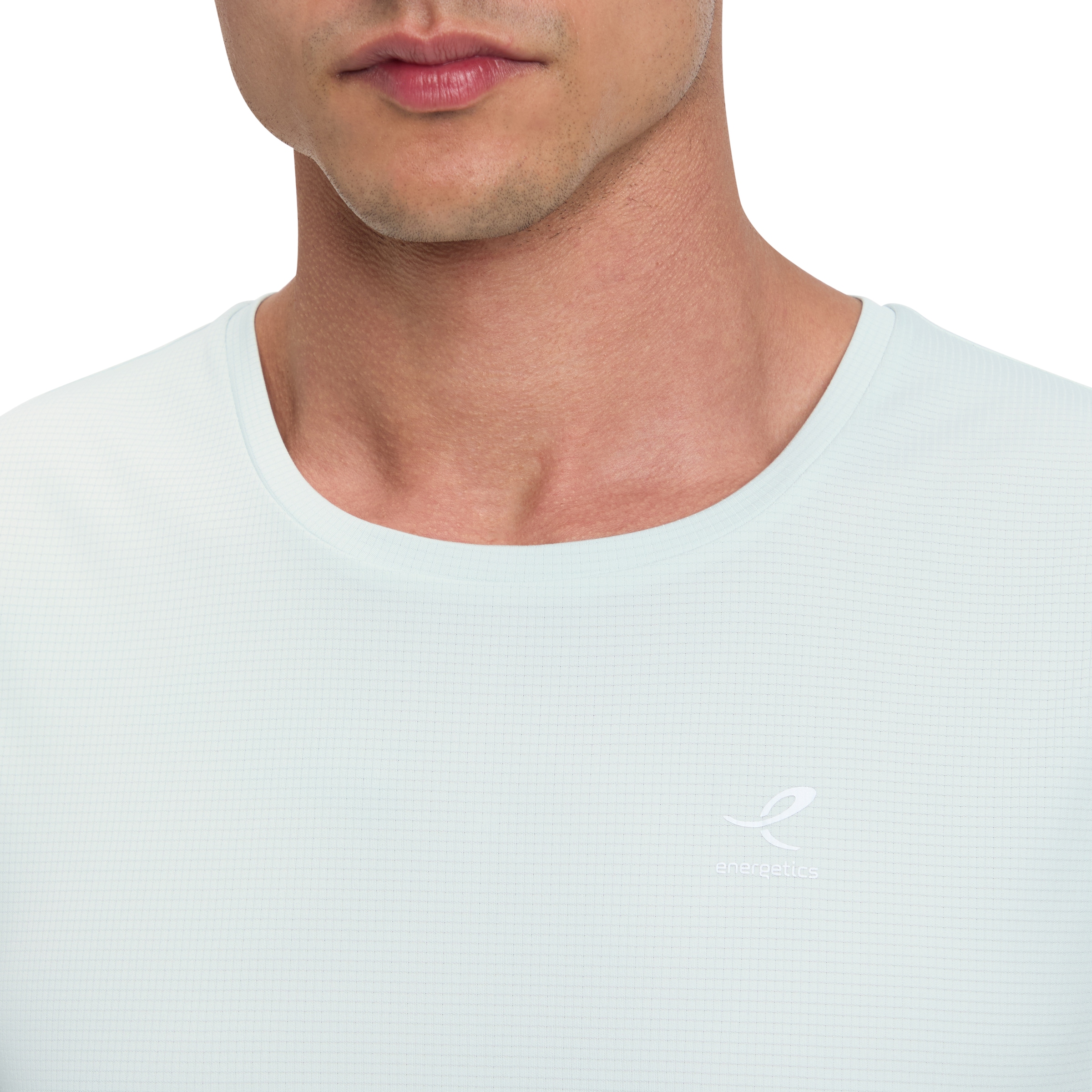 Energetics T-shirt de course »HE.-TANK-SHIRT STEFAN SL M« avec col rond à bord-côte, en polyester, coupe régulière