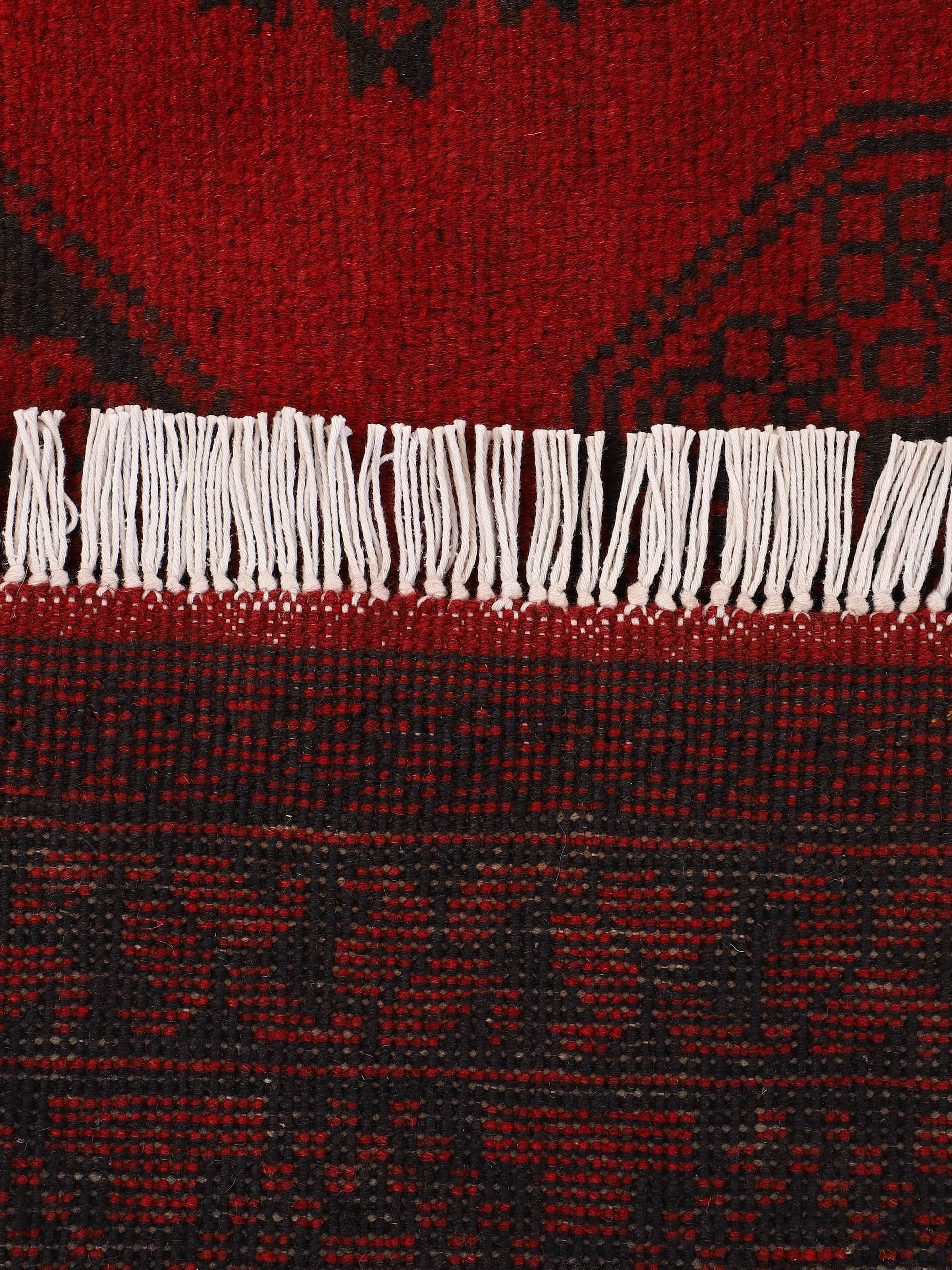 Woven Arts Orientteppich »Afghan Akhche«, rechteckig, 10 mm Höhe, handgeknüpft, reine Wolle für ein warmes Raumklima