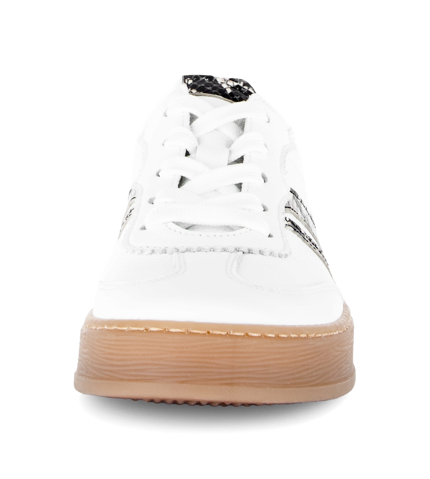 Gabor Plateausneaker »FLORENZ«  Freizeitschuh, Halbschuh, Schnürer, im Retrolook, Weite G (=weit)