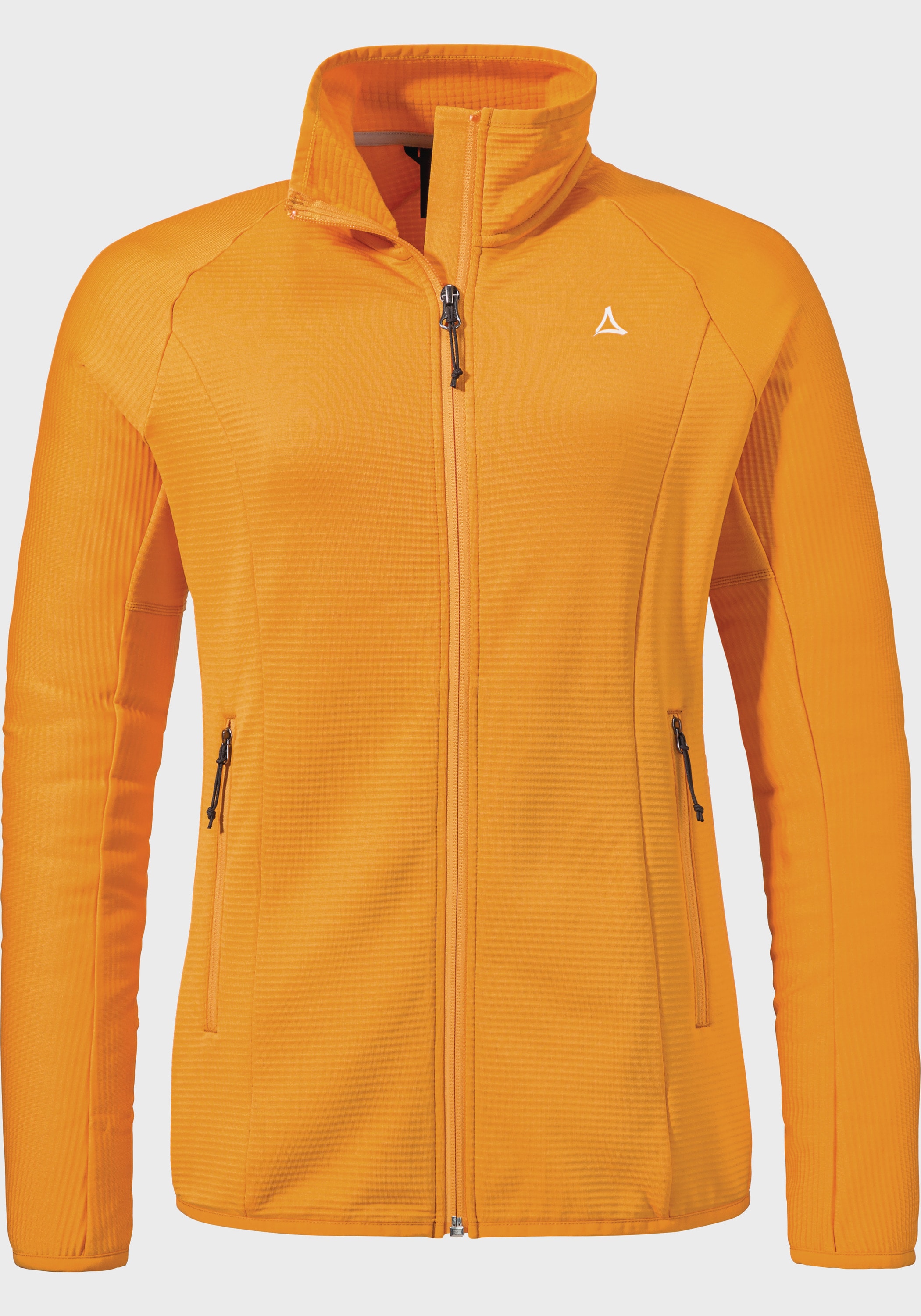 Schöffel 5405, Orange Fleecejacke "Fleece Jk Style Cascata Wms" Ohne Kapuze