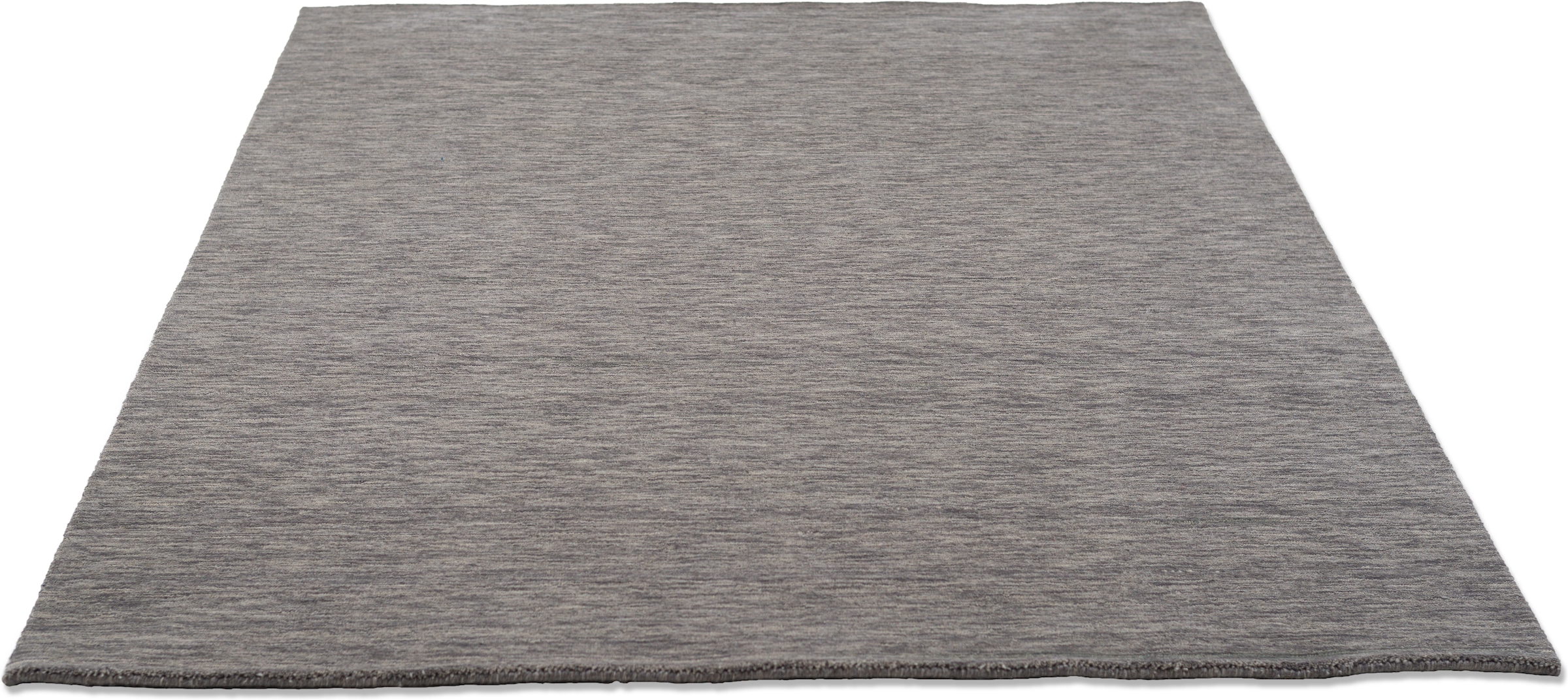 Sansibar Tapis en laine »List« Rectangulaire 13 mm Höhe Velours ras, tapis tissé à la main, chiné, pure laine, tissé main