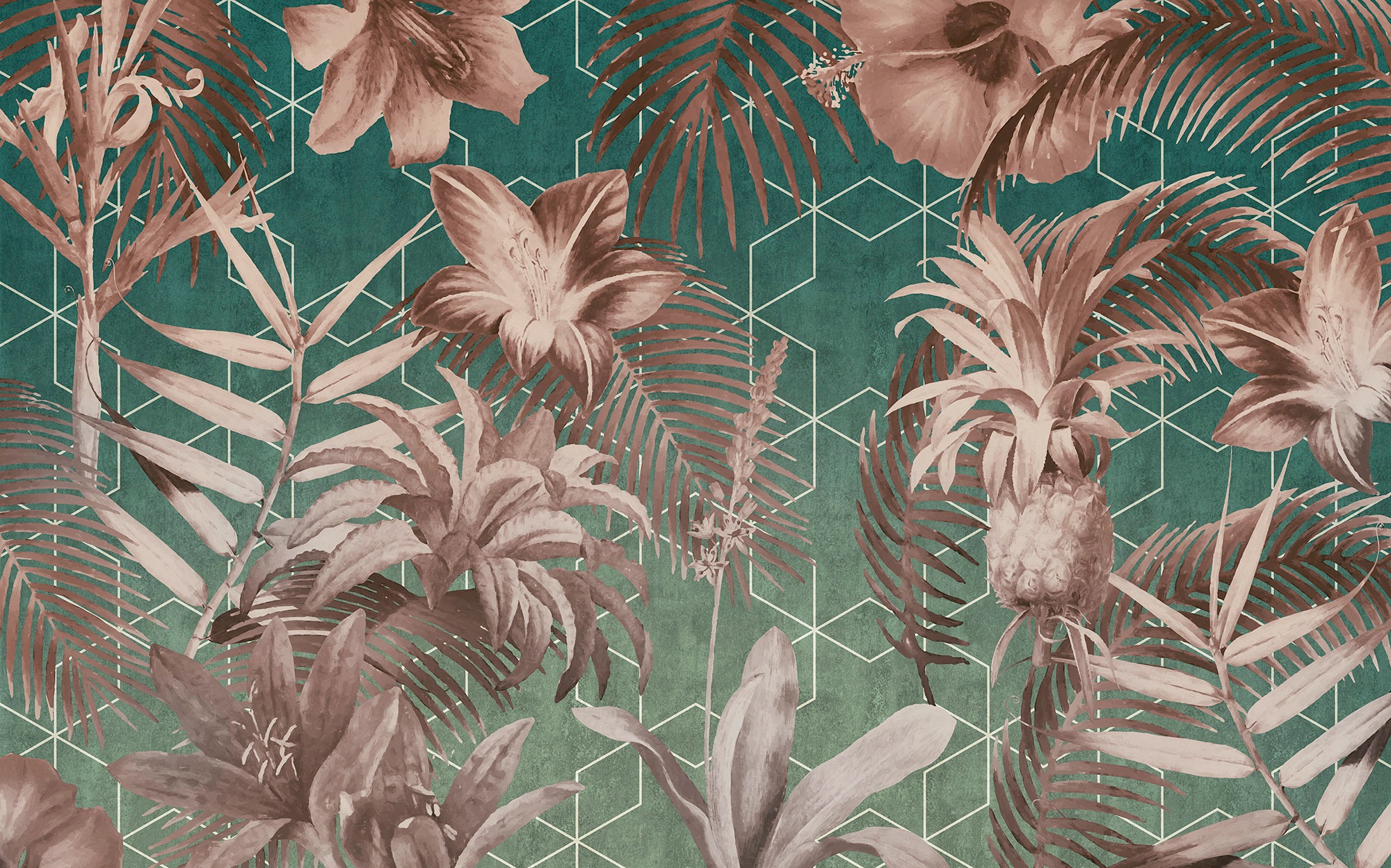 Image of Komar Fototapete »Toujours«, botanisch-tropisch-Motiv, BxL: 400x250 cm, 150 g/m², Bahnbreite 50 cm, ausgezeichnet lichtbeständig bei Ackermann Versand Schweiz