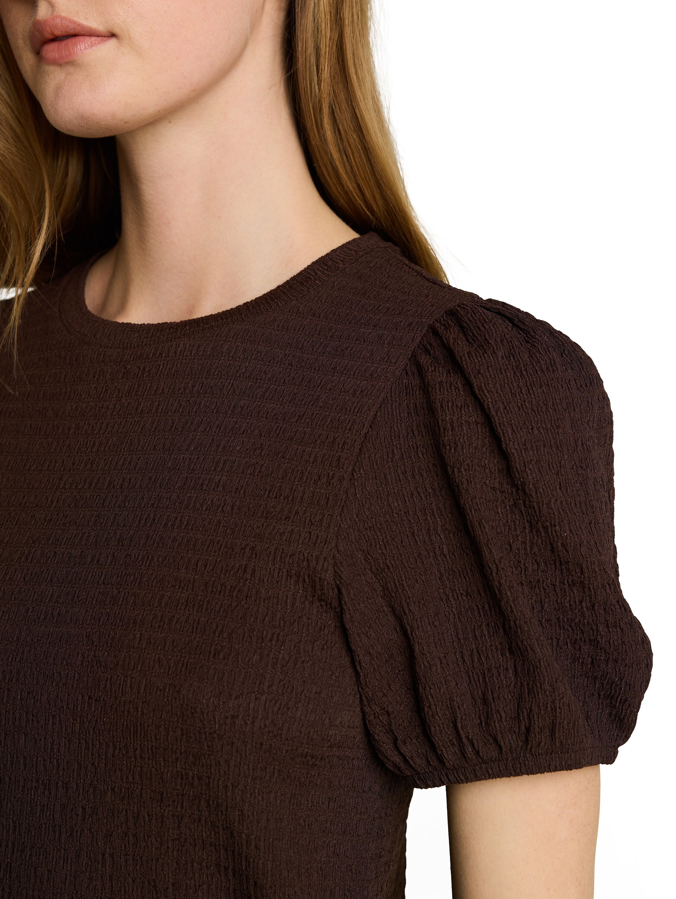 TOM TAILOR Denim T-shirt avec manches bouffantes