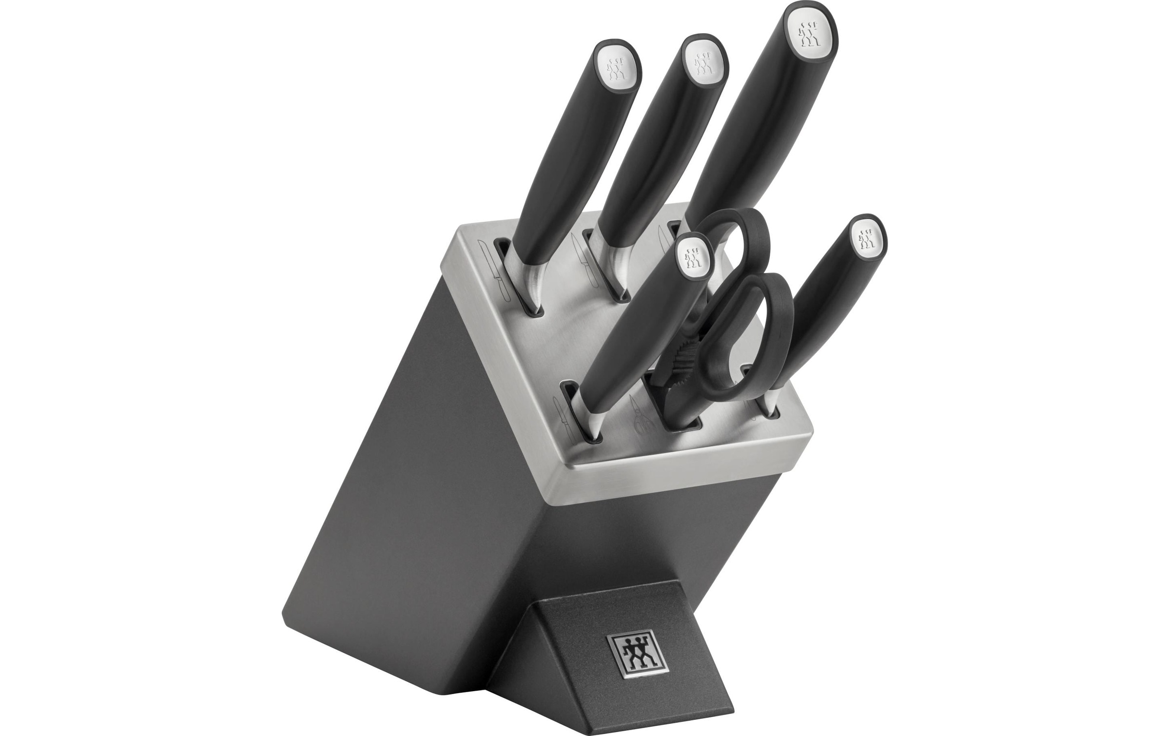 Image of Zwilling Messerblock "mit Messer All Star Chromsilber, 7-teilig"