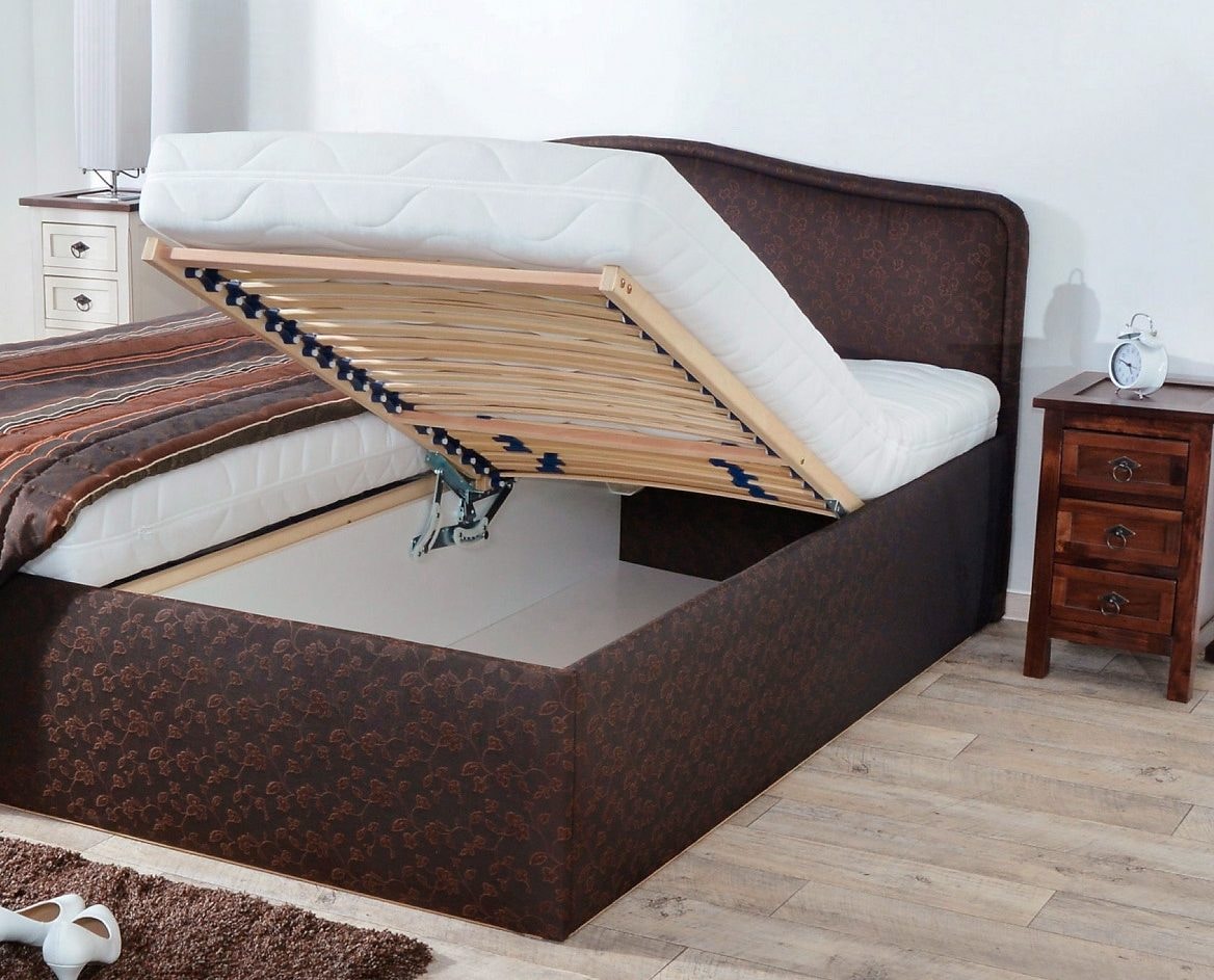 Westfalia Schlafkomfort Polsterbett, inkl. Bettkasten Matratze und Tagesdecke kaufen bei Ausführung mit