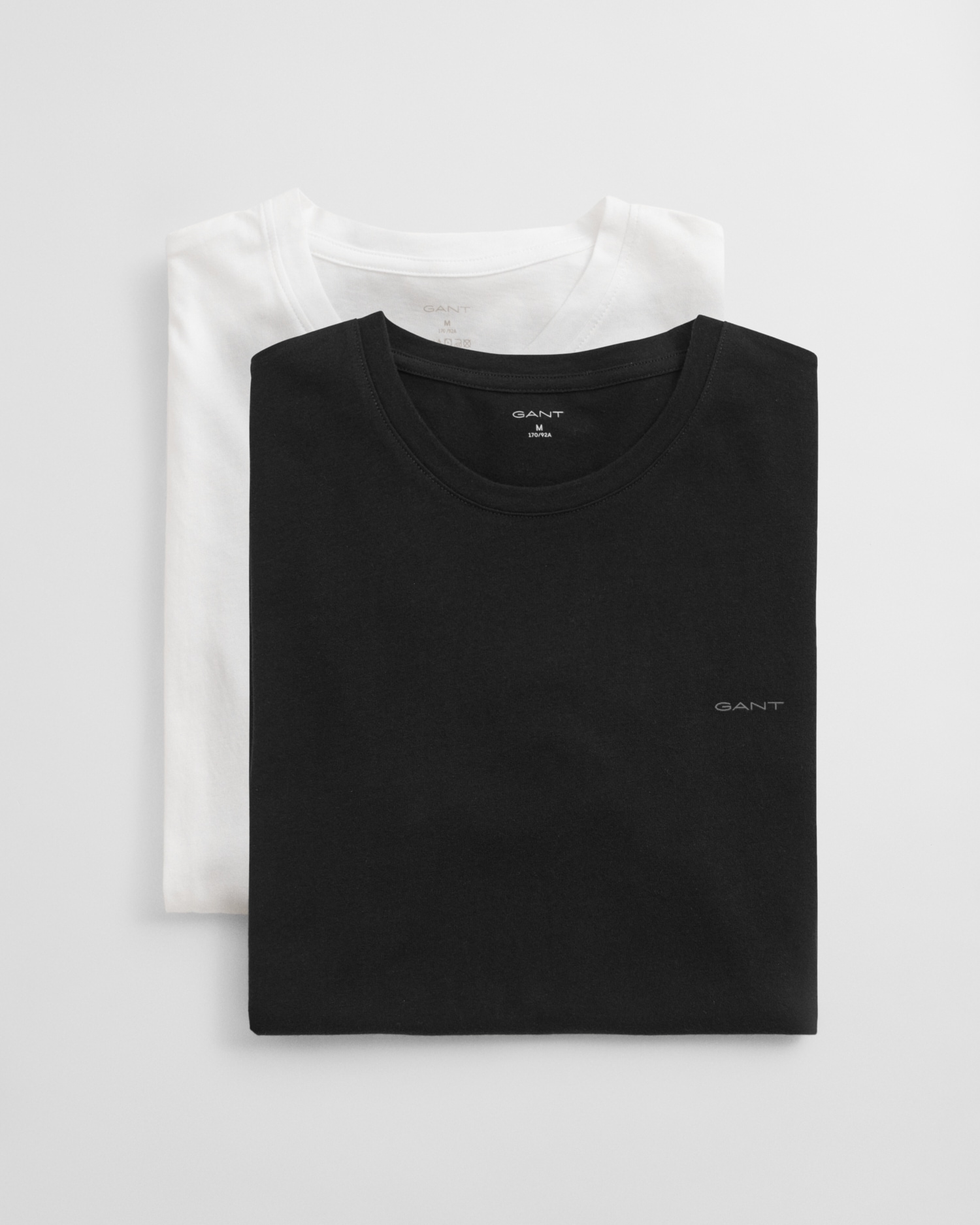 Image of Gant Kurzarmshirt "C-NECK T-SHIRT 2-PACK" Mit Rundhalsausschnitt