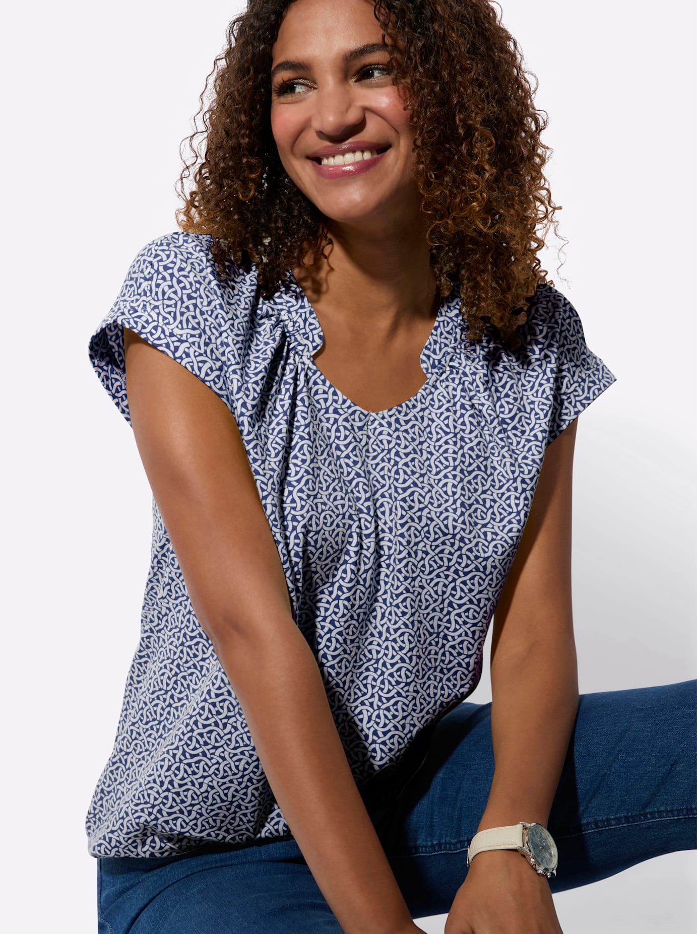 Inspirationen Kurzarmshirt »Kurzarm-Shirt« 1 tlg.