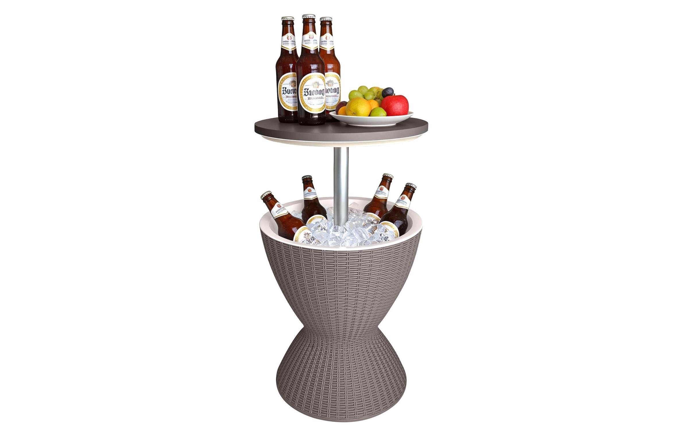 relaxdays Beistelltisch »mit Kühlfunktion 30 L 48.5 x 82 cm«