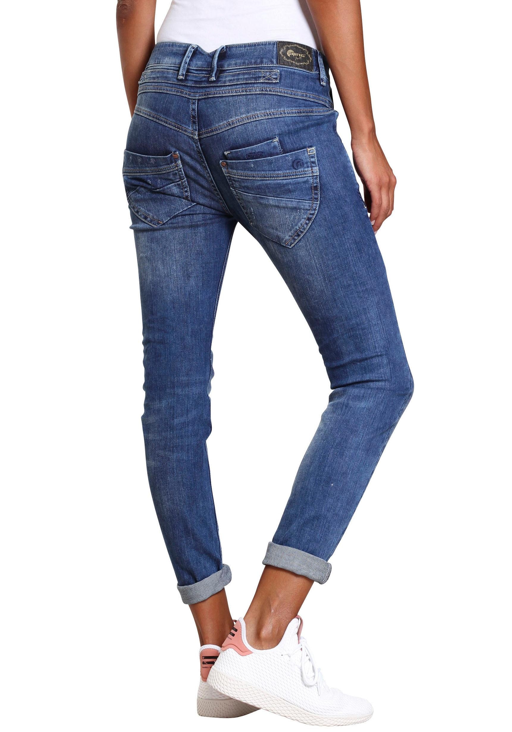 ♕ GANG Slim-fit-Jeans »94MARGE«, mit auf besonderem versandkostenfrei 4-Knopf-Verschluss