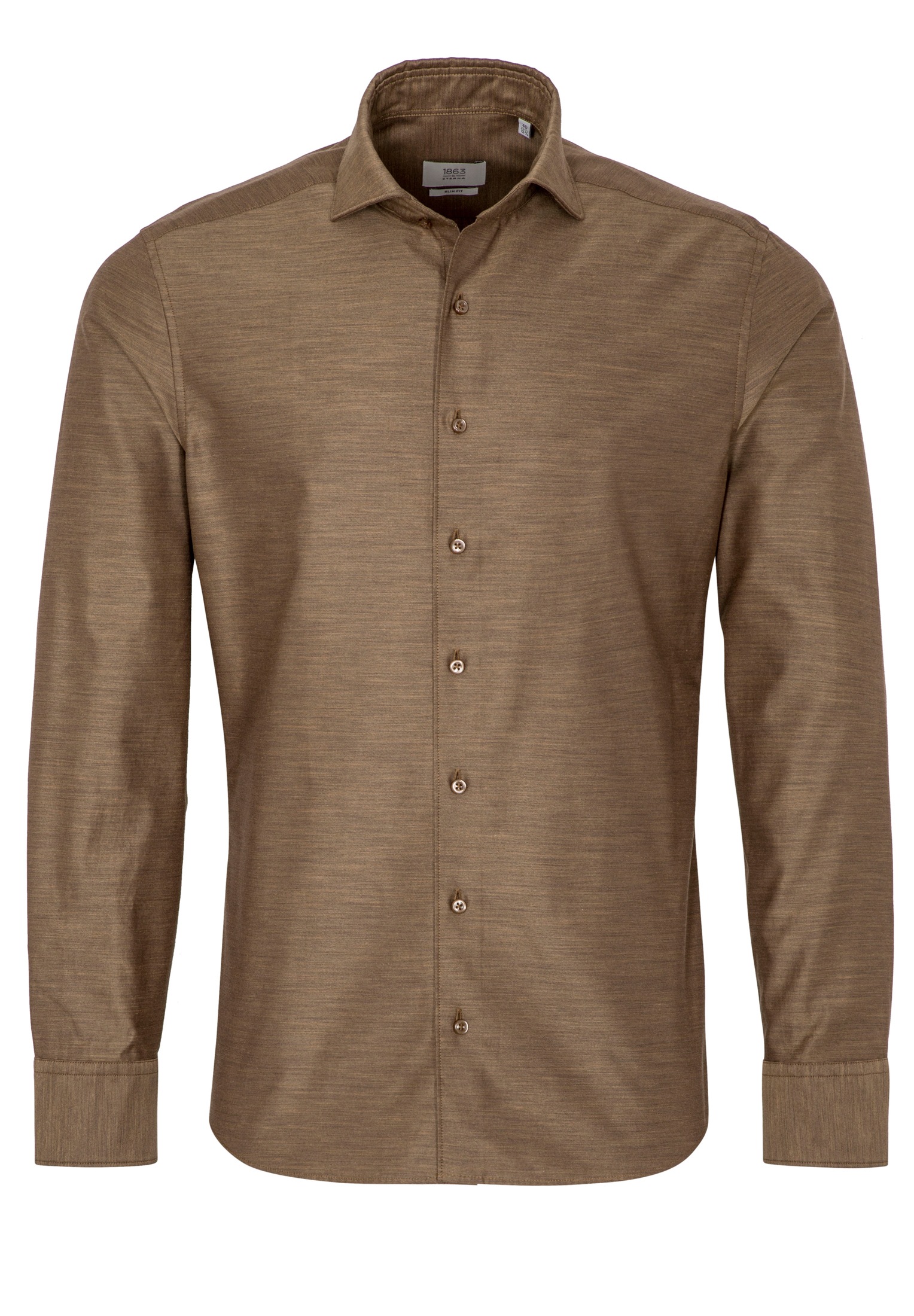 Eterna Langarmhemd »SLIM FIT«, EASY IRON (bügelleicht)
