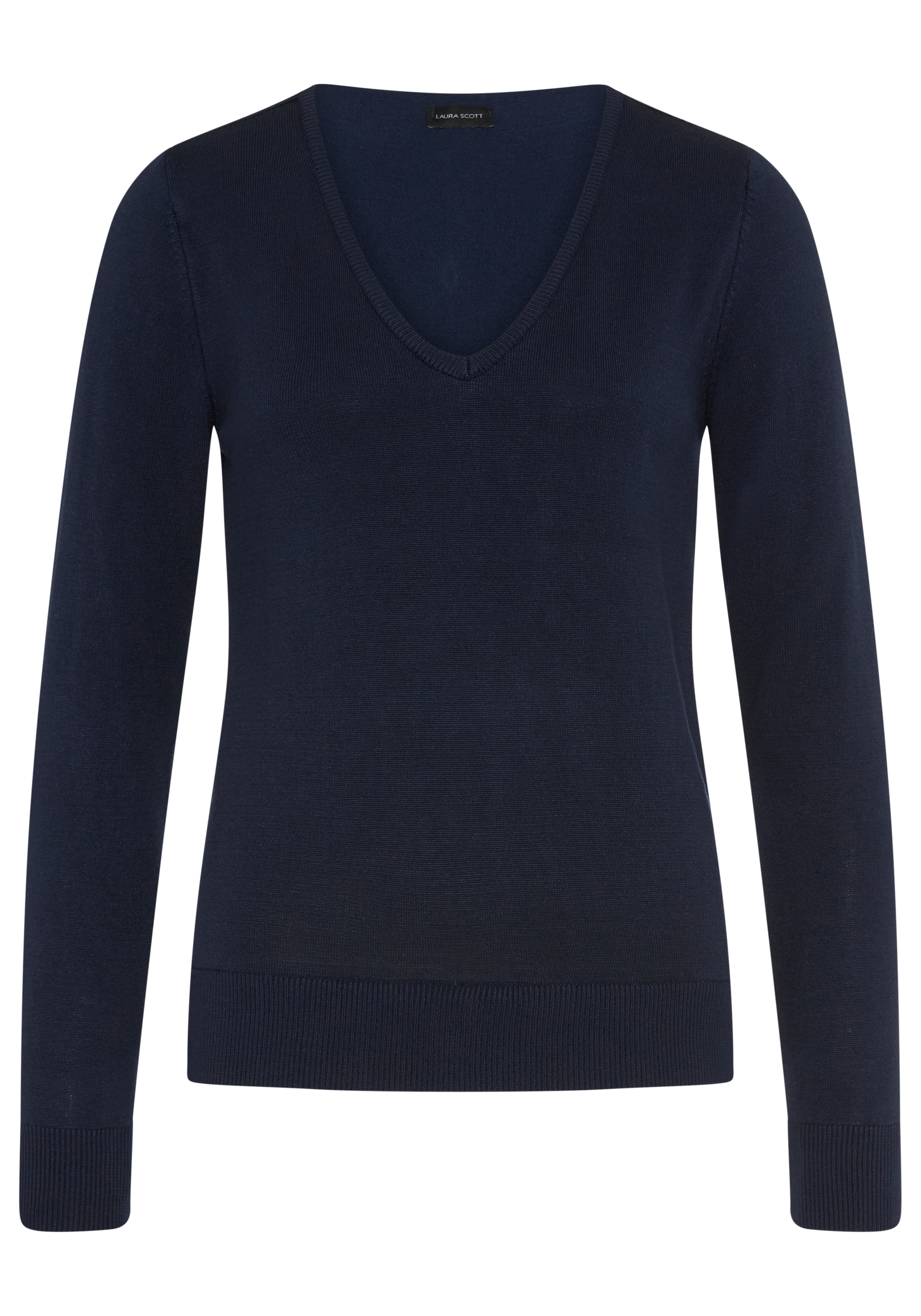 Laura Scott Pull 2 en 1 »mit Bluseneinsatz« en mélange viscose agréable