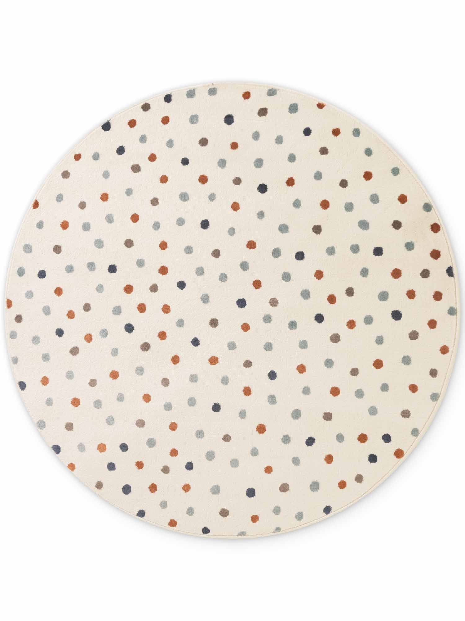 HANSE Home Kinderteppich »Konfetti« rund 10 mm Höhe Pflegeleicht, Weich, Kinderzimmer, Spielteppich, Spielunterlage