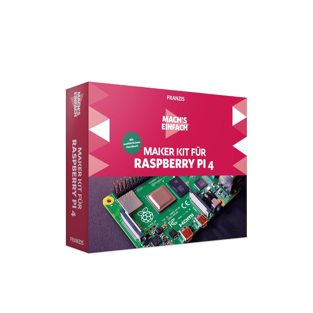 Franzis Lernspielzeug »Maker Kit für Raspberry Pi 4«