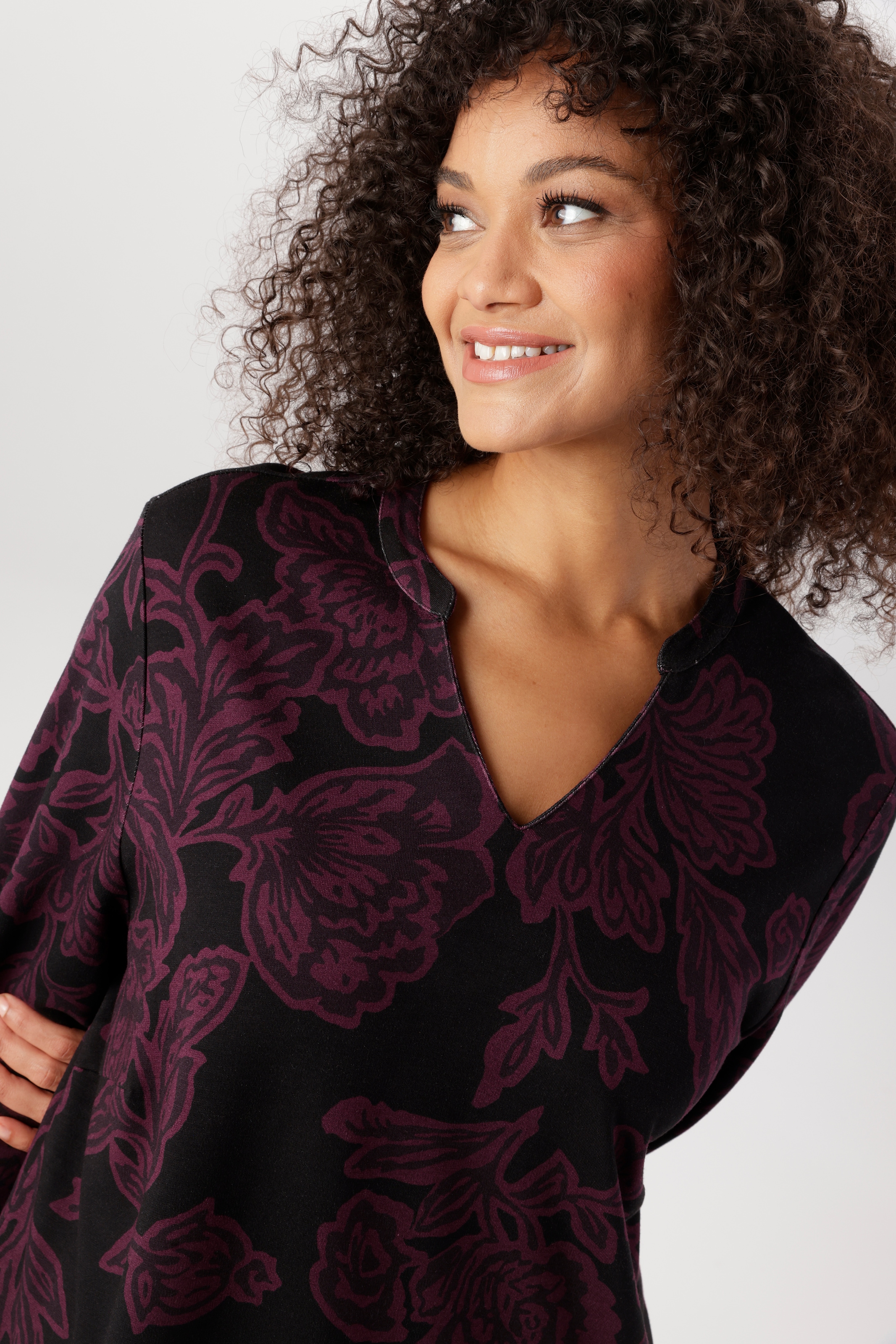Aniston PLUS Robe en jersey en jersey confortable - NOUVELLE COLLECTION