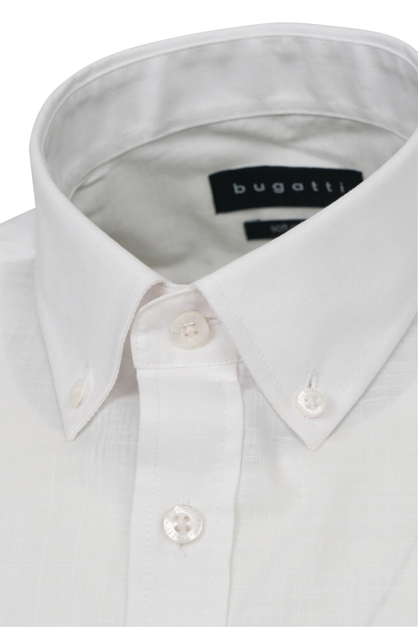 bugatti Kurzarmhemd mit Button-Down-Kragen