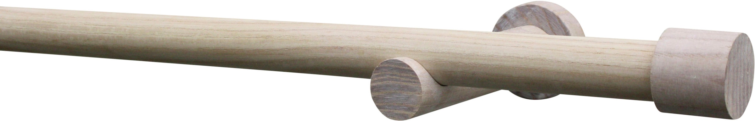 Image of SCHÖNER WOHNEN-Kollektion Gardinenstange "Set Mira 1-Lauf Ø 25 mm" Ø 25 mm 1 läufig-läufig mit Bohren, verschraubt, Wandmontage Gardinenstangen Set Mira Ø 25 mm