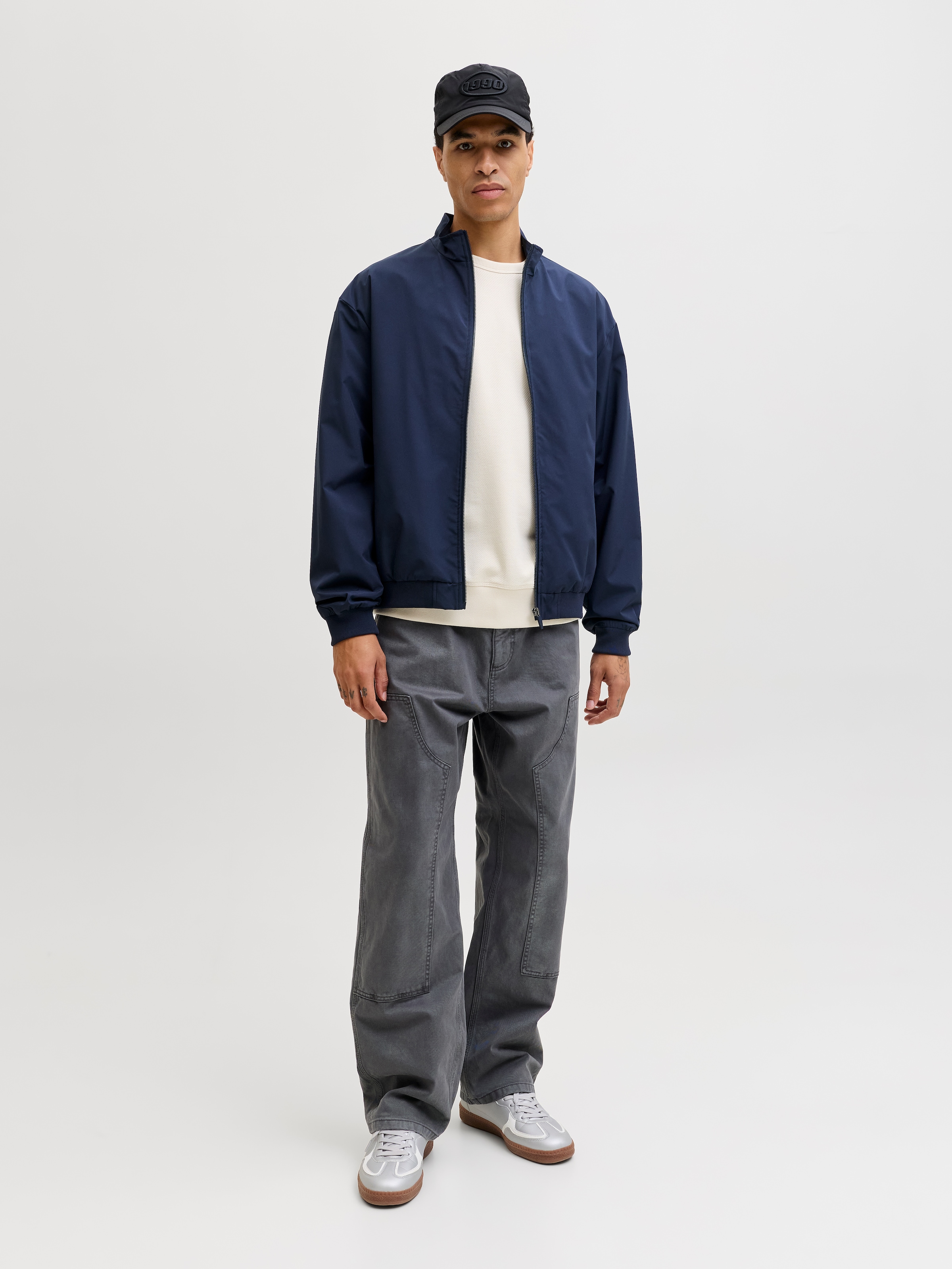 Jack & Jones Veste bomber »JJECHARGE STAND COLLAR BOMBER NOOS« avec col montant