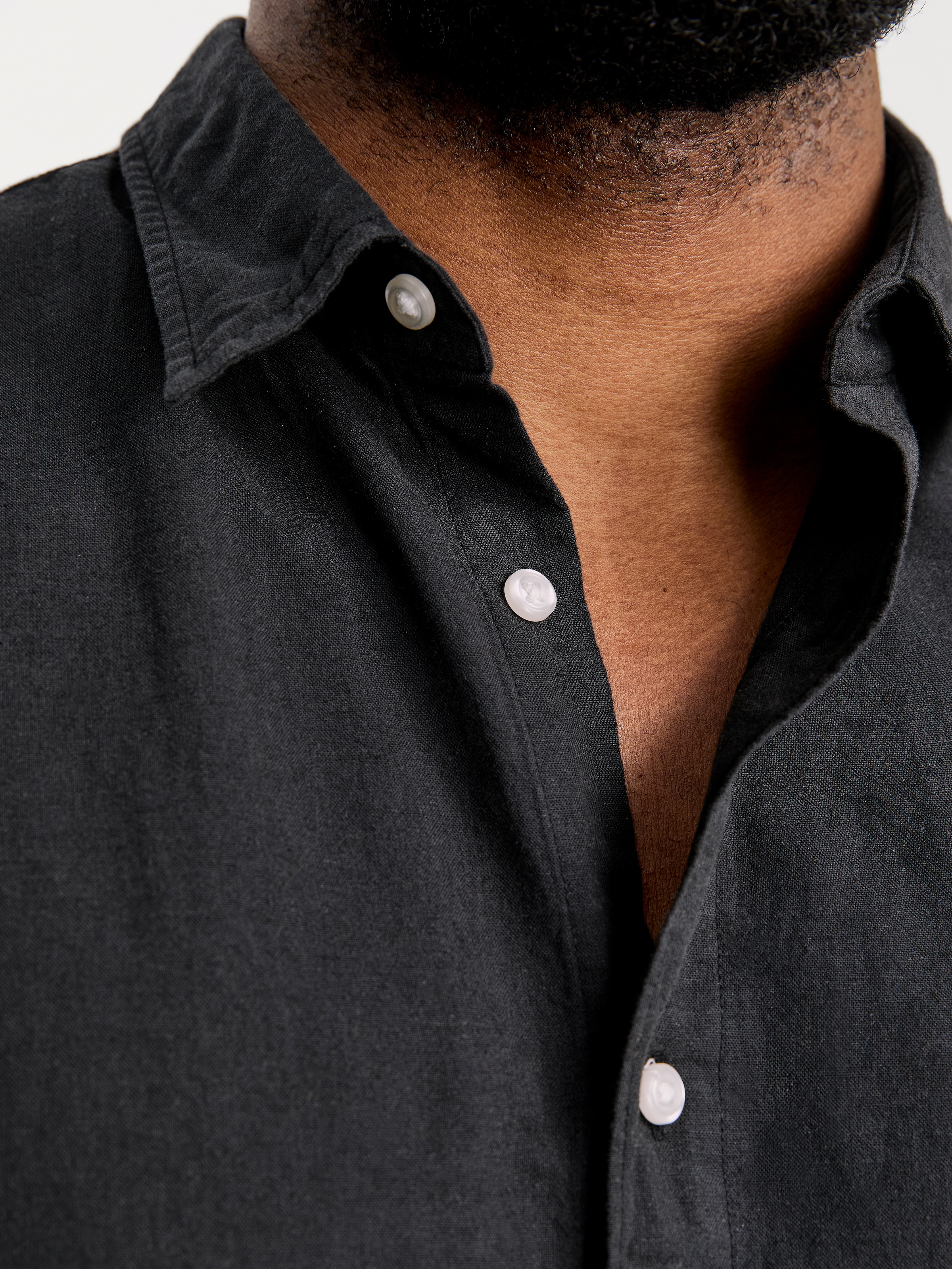 Jack & Jones PlusSize Langarmhemd »JJEBREEZE SHIRT LS SN PLS«, mit Hemdkragen