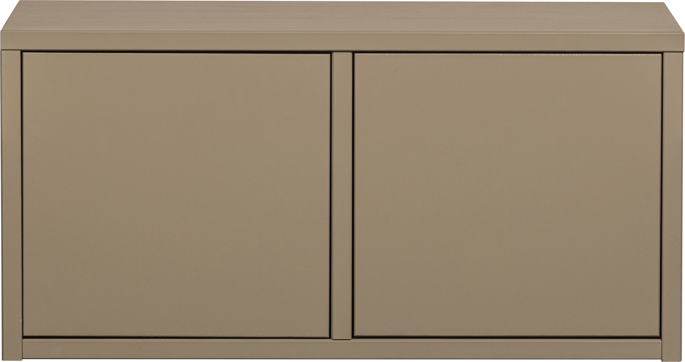 Image of WOOOD Sitzbank "Turner FSC-Kiefernholz mit grifflosem Türdesign H 39 x B 80 x T 44 cm" Tragkraft 100 kg, Schutzlackierte oberfläche, Pfleigleicht