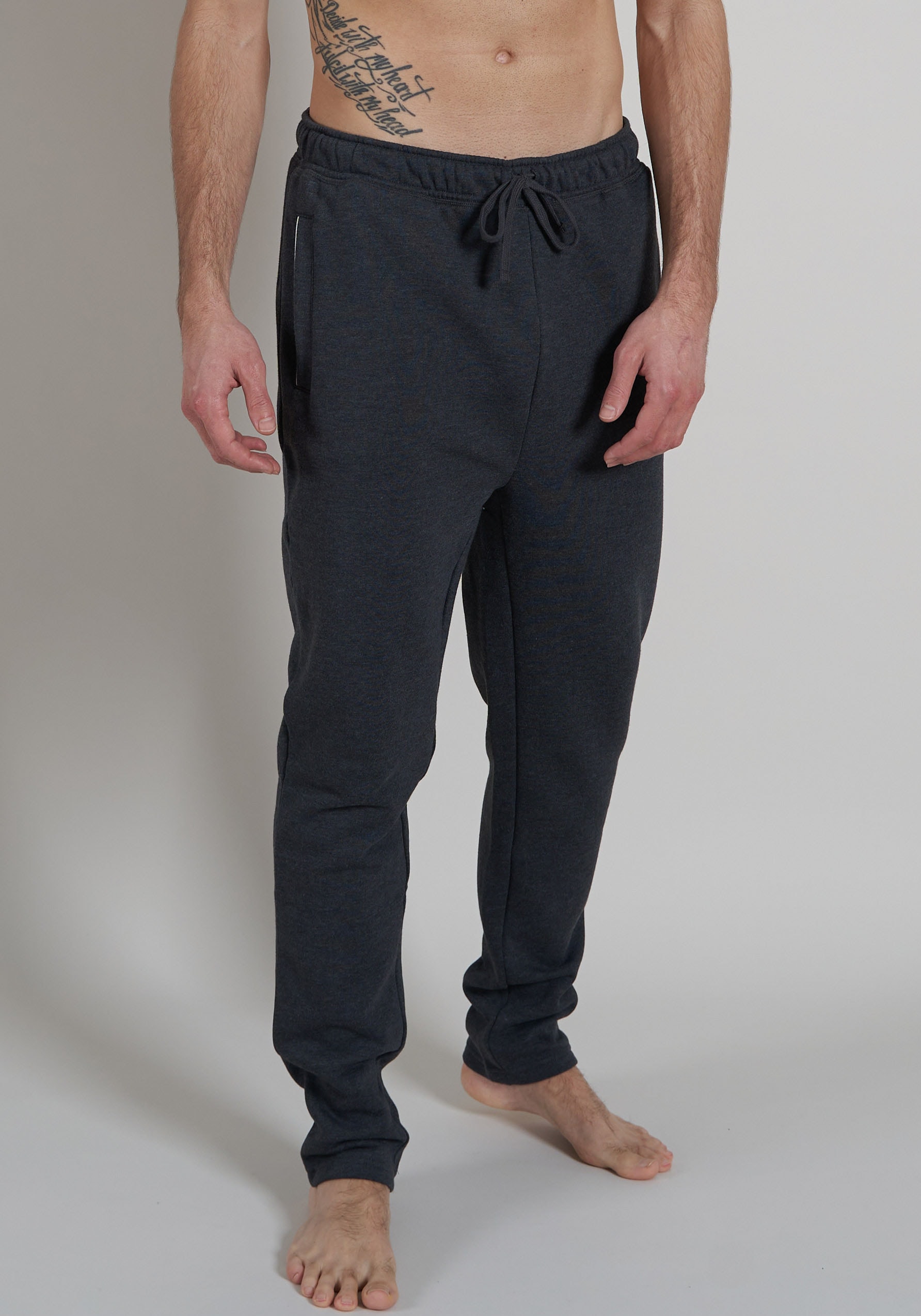 Image of bugatti Pyjamahose locker, lässig, mit Seitentaschen, bequem, weich, wärmend, Baumwollmix
