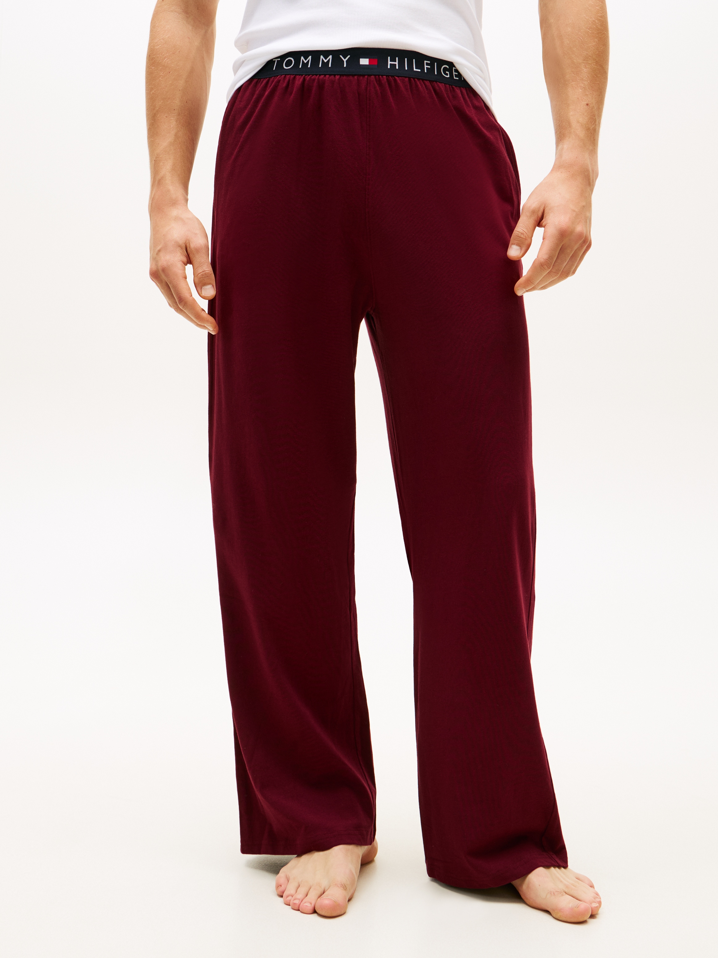 Image of Tommy Hilfiger Underwear Loungehose relaxed fit, weites Bein, elastischer Bund mit Logo