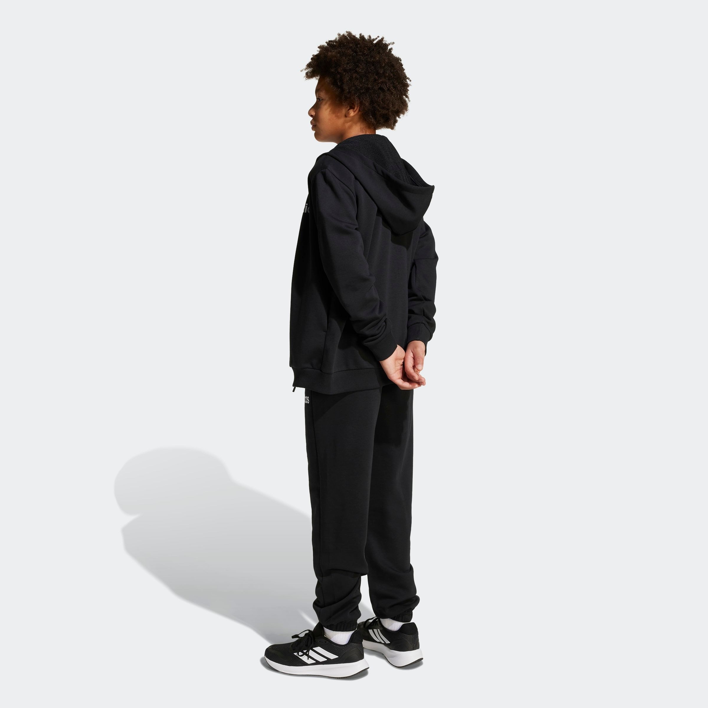adidas Sportswear Trainingsanzug »J LIN FT TS 220«, (2 tlg.)