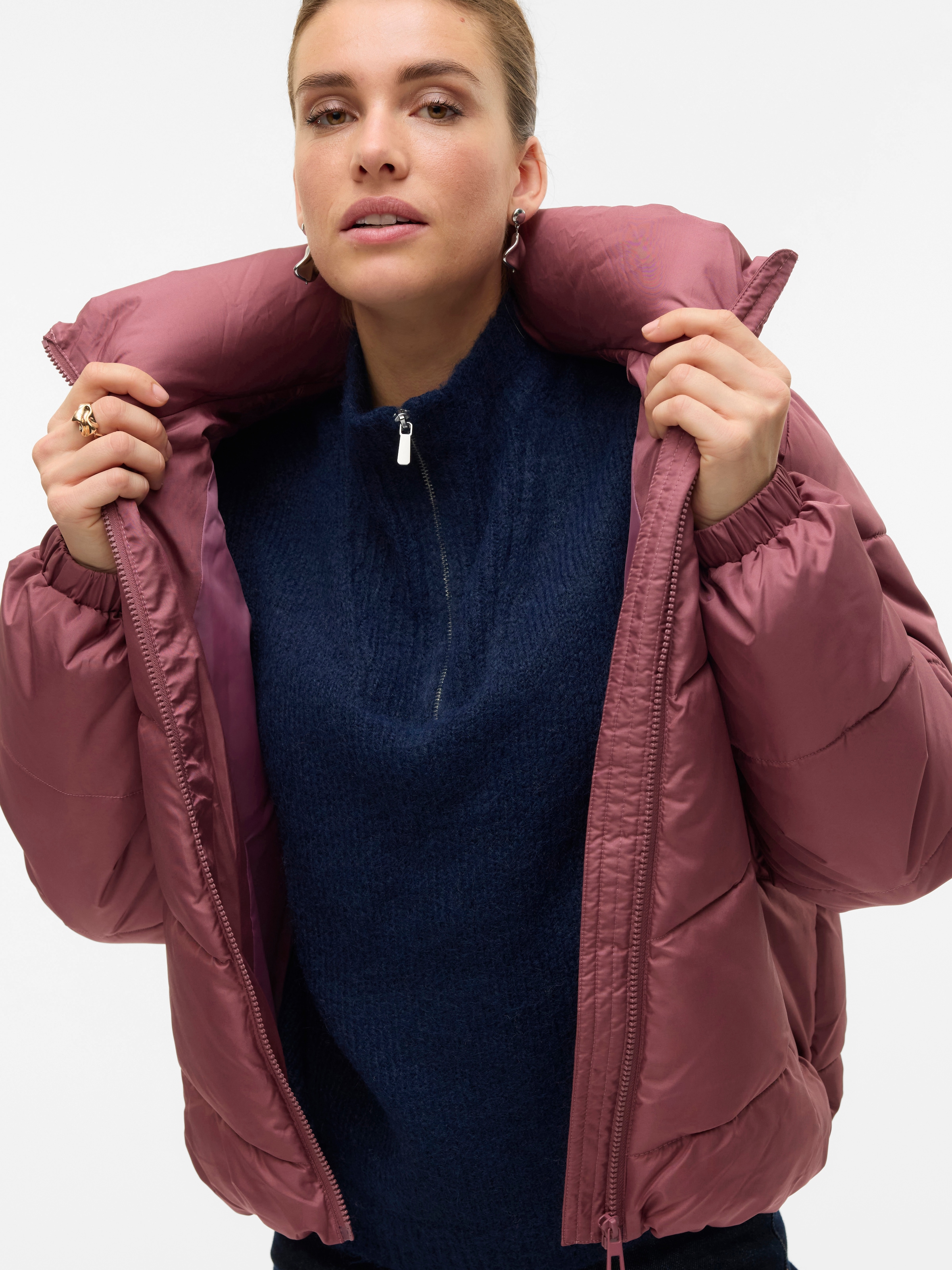 Vero Moda Steppjacke »VMLIGARIO SHORT JACKET BOO«, ohne Kapuze