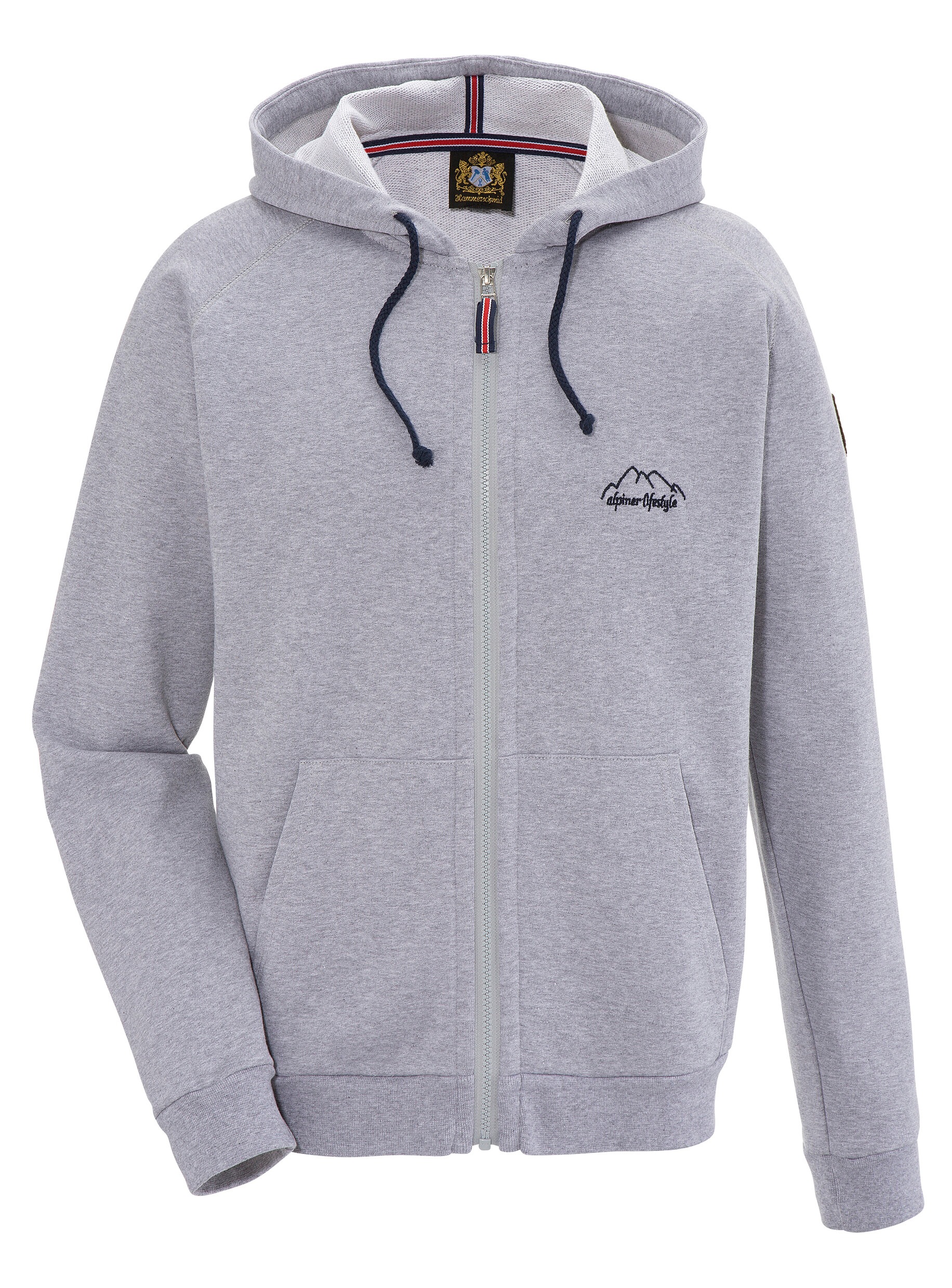 Image of Hammerschmid Sweatjacke, Herren, mit Kapuze bei Ackermann Versand Schweiz