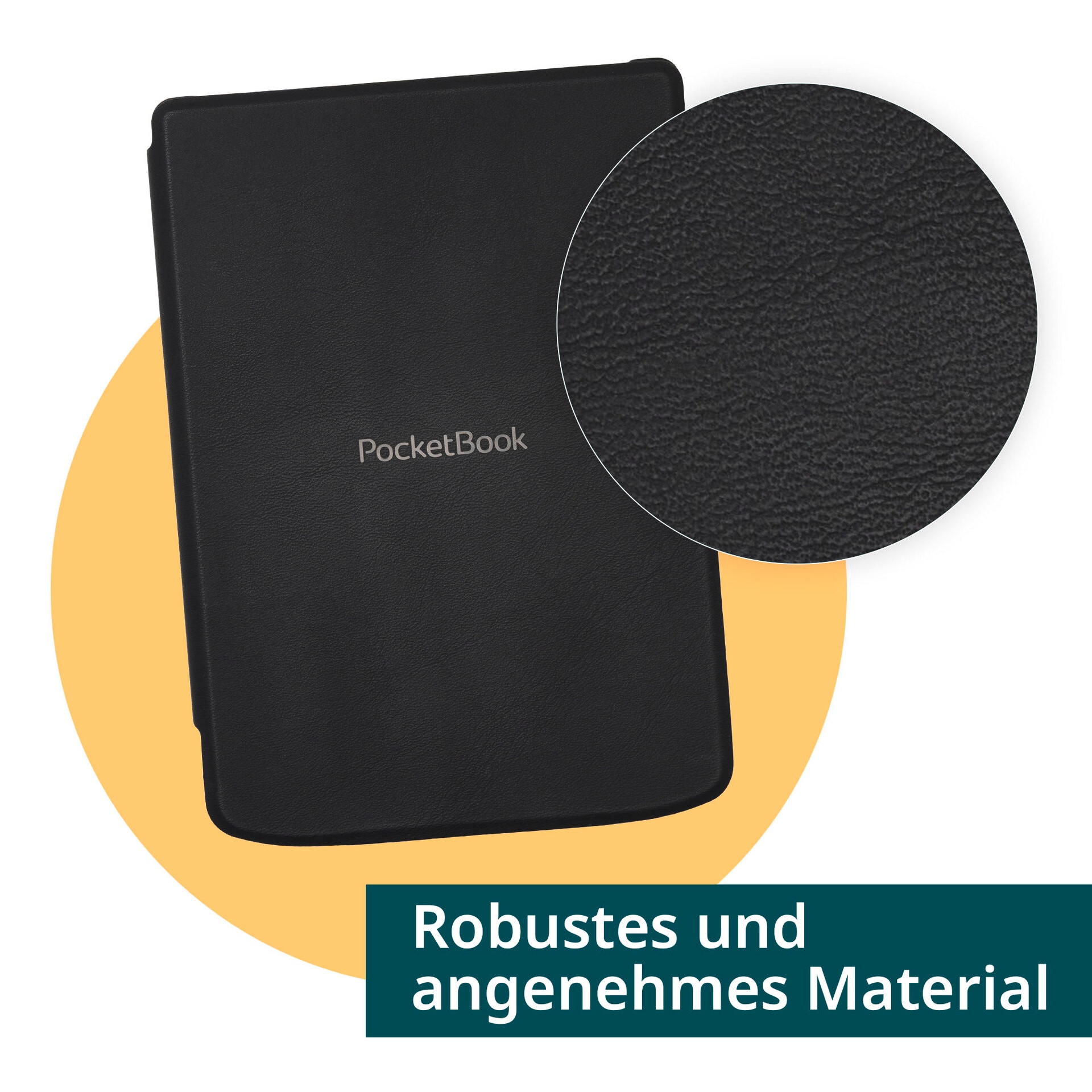 PocketBook E-Reader-Hülle »Shell Strap Cover für PocketBook Verse, Verse Pro und Verse Lite«, PocketBook Verse-PocketBook Verse Pro-PocketBook Verse Lite, Backcover, Schutzhülle, Handyschutzhülle, Case, Schutzcase, stossfest